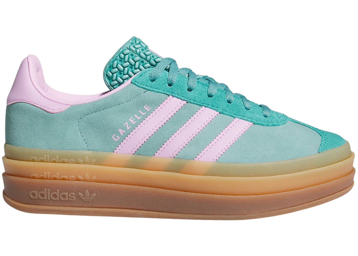 adidas Gazelle Bold Powder Teal Bliss Lilac Pure Teal (Women's)