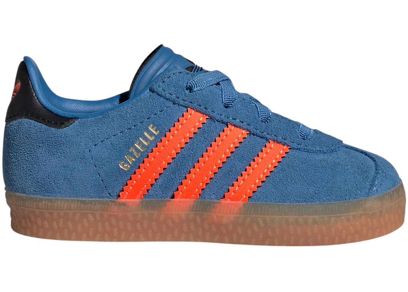 adidas Gazelle Comfort Closure Focus Blue Solar Orange Core Black (TD)