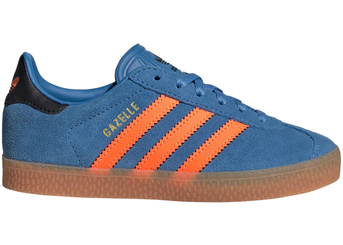 adidas Gazelle Focus Blue Solar Orange Core Black (PS)