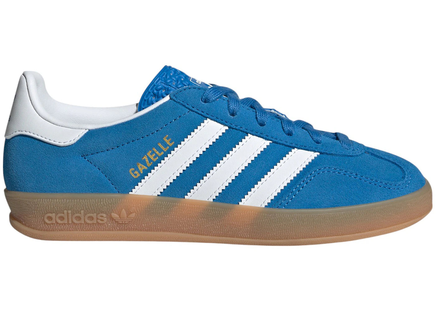 adidas Gazelle Indoor Blue Bird Cloud White Gum (GS)