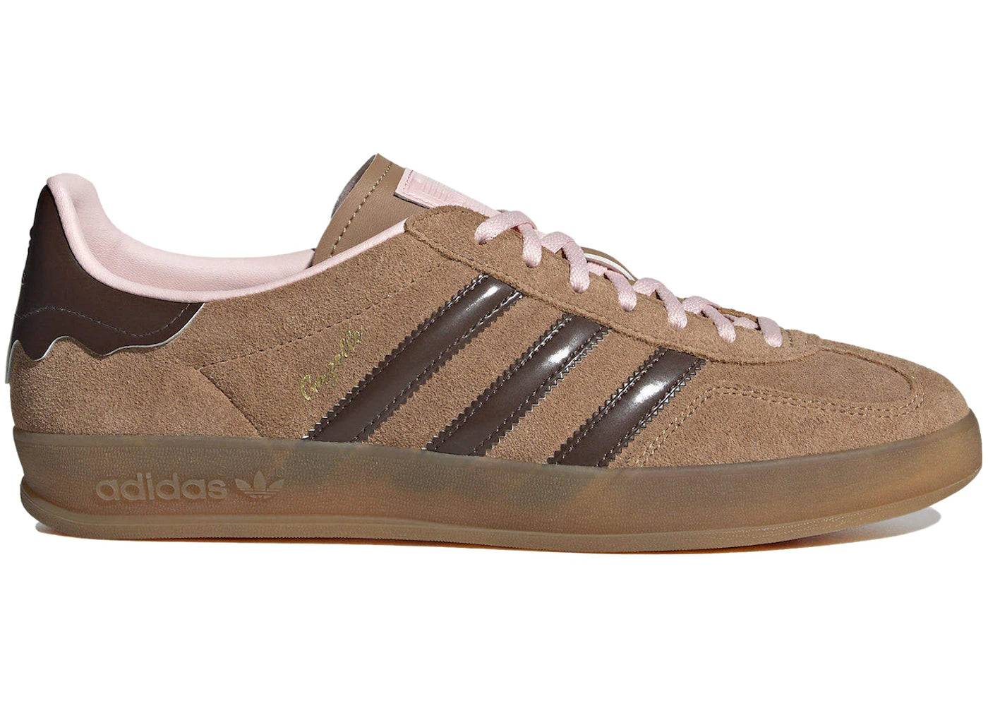 adidas Gazelle Indoor Cardboard Brown Sandy Pink Gum