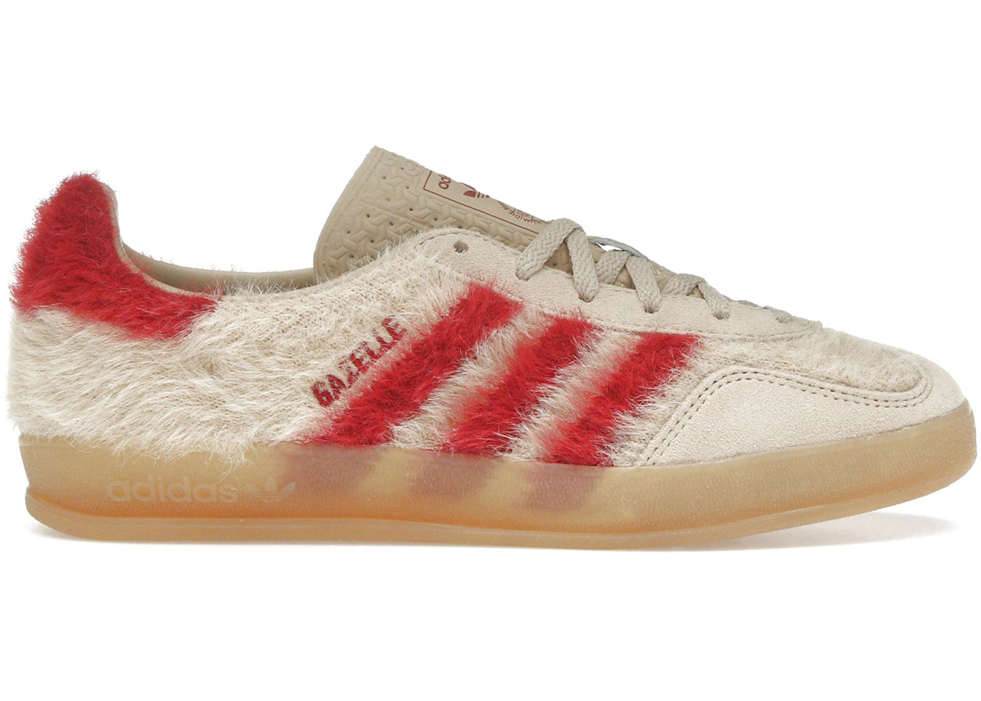 adidas Gazelle Indoor Magic Beige Victory Red (Women's)