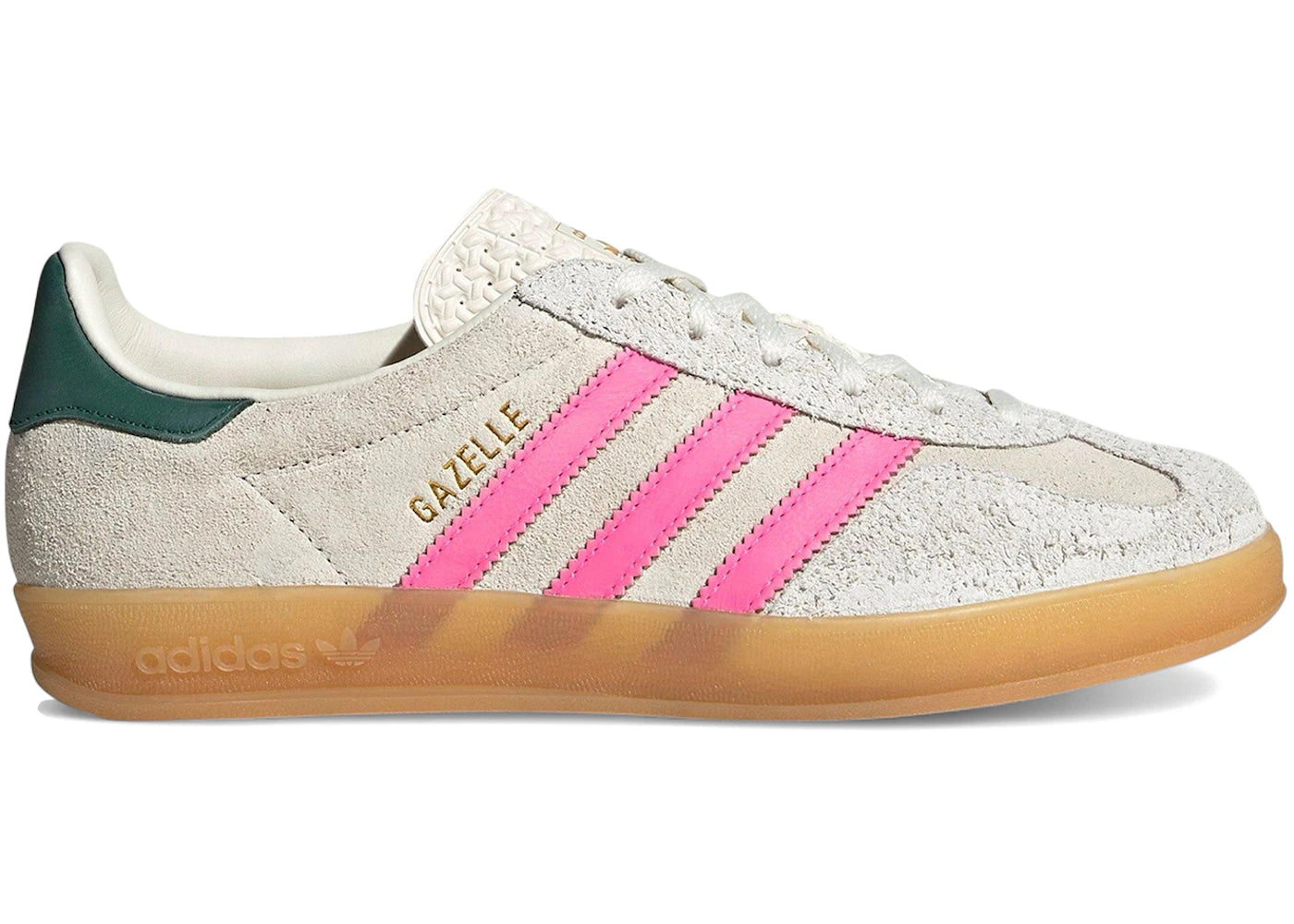 adidas Gazelle Indoor White Off White Lucid Pink (Women's)