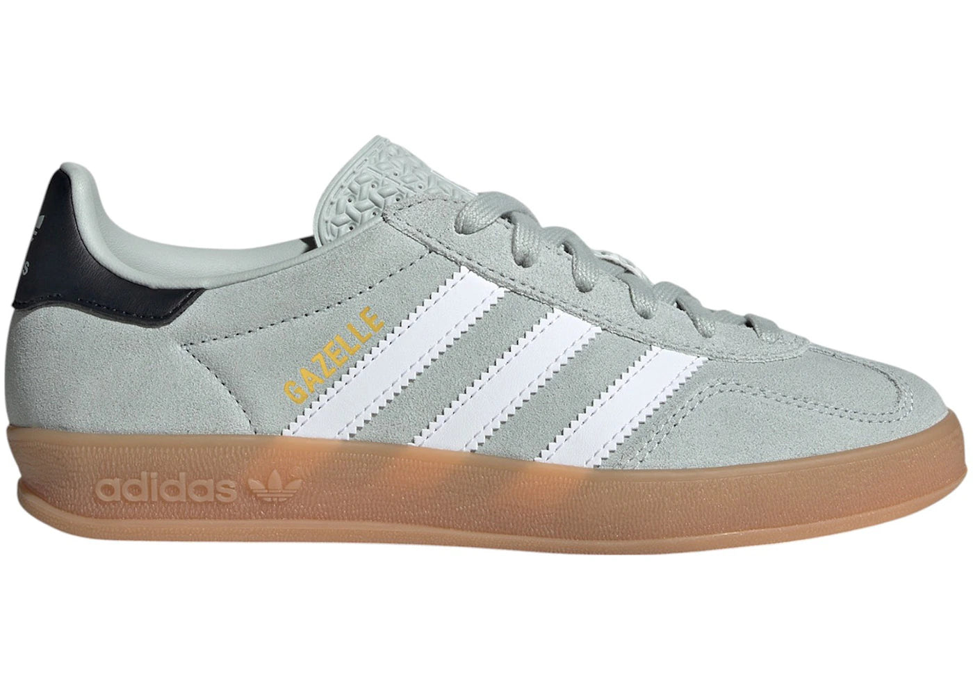 adidas Gazelle Indoor Wonder Silver Cloud White Core Black (GS)