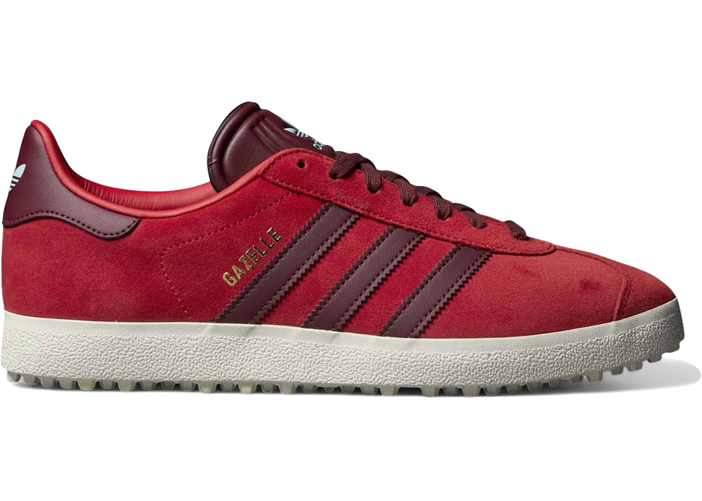 adidas Gazelle Spikeless Golf Better Scarlet White