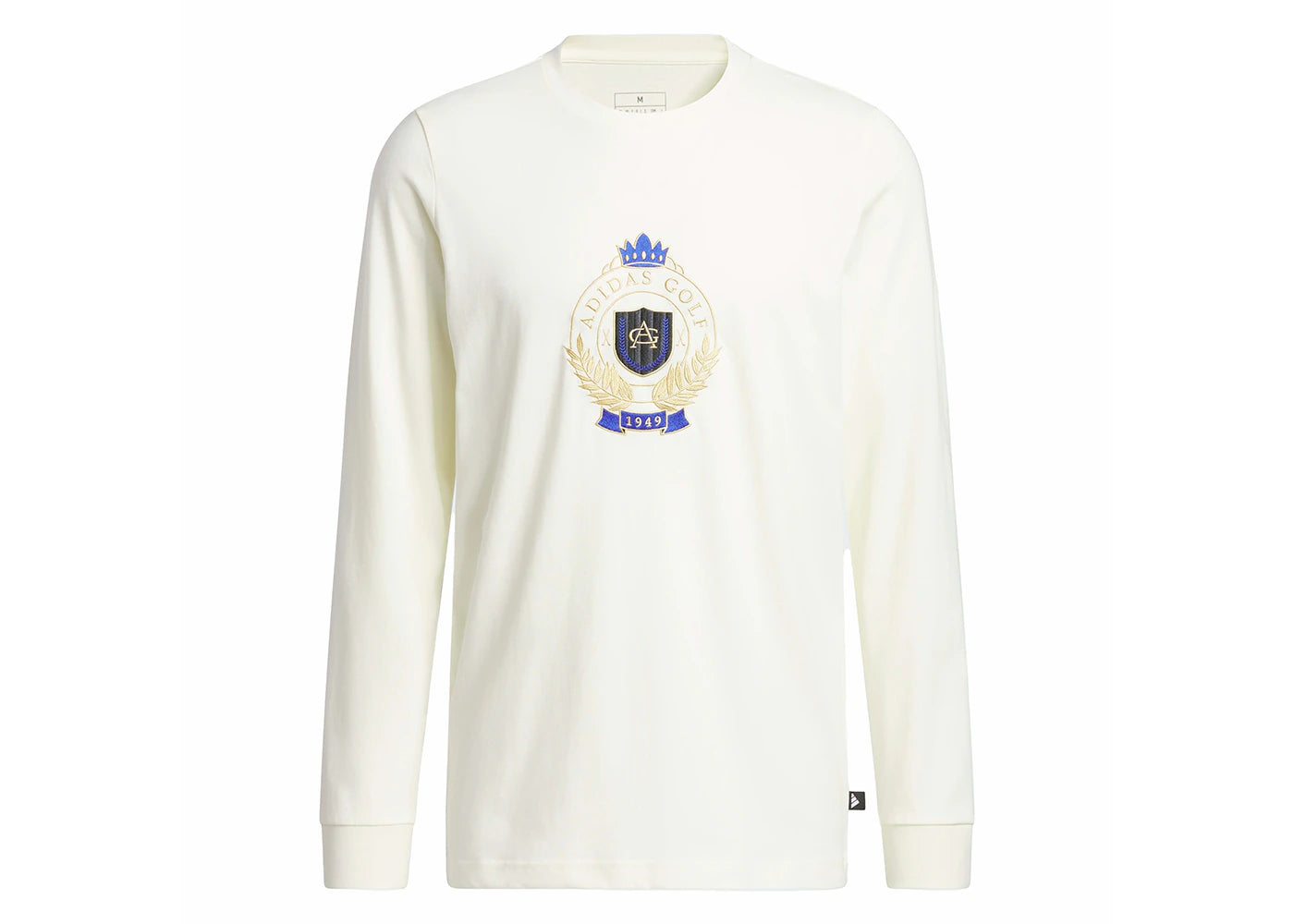adidas Go-To Crest Graphic Long Sleeve Tee Ivory