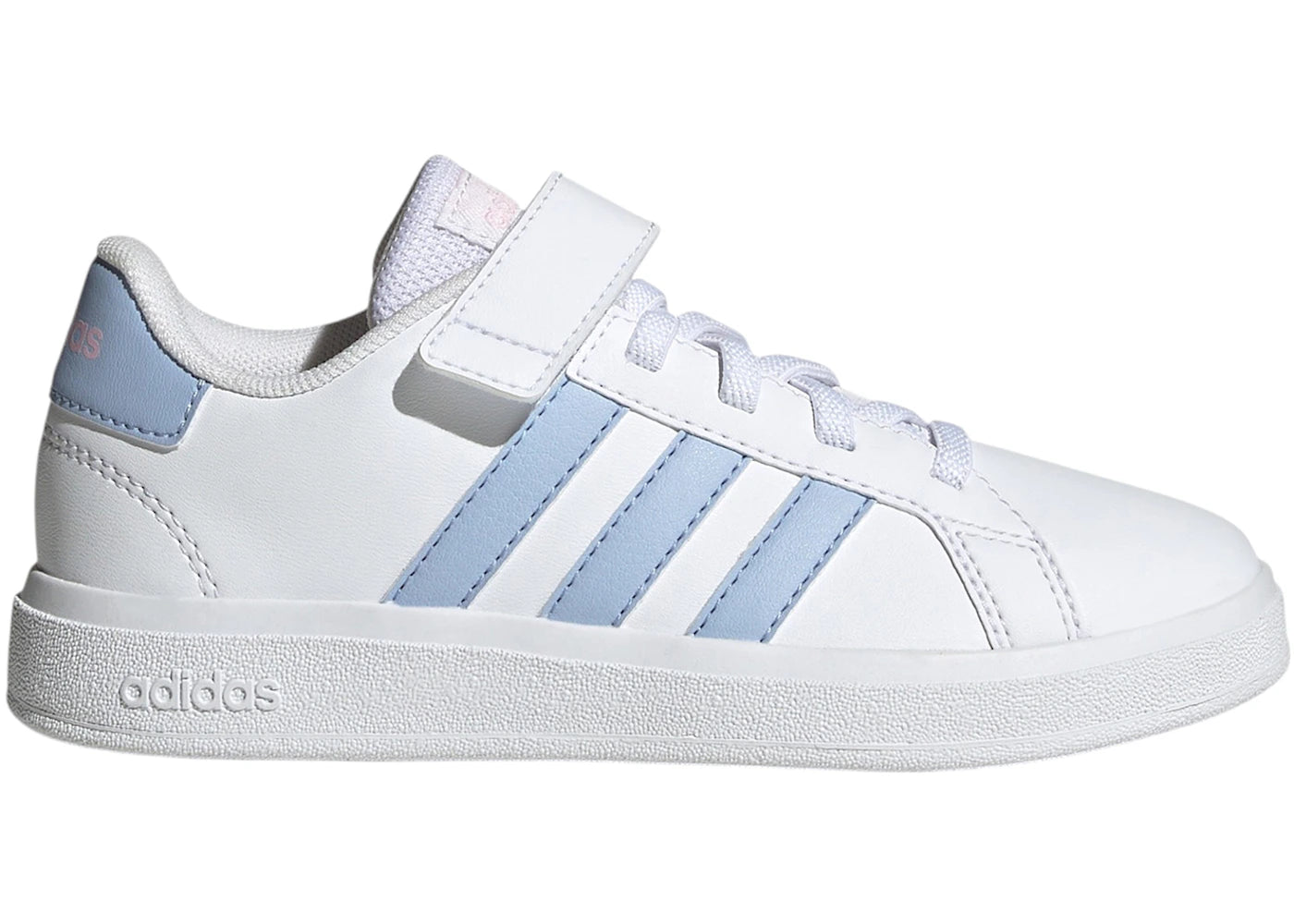 adidas Grand Court 2.0 Cloud White Blue Dawn Clear Pink (GS)