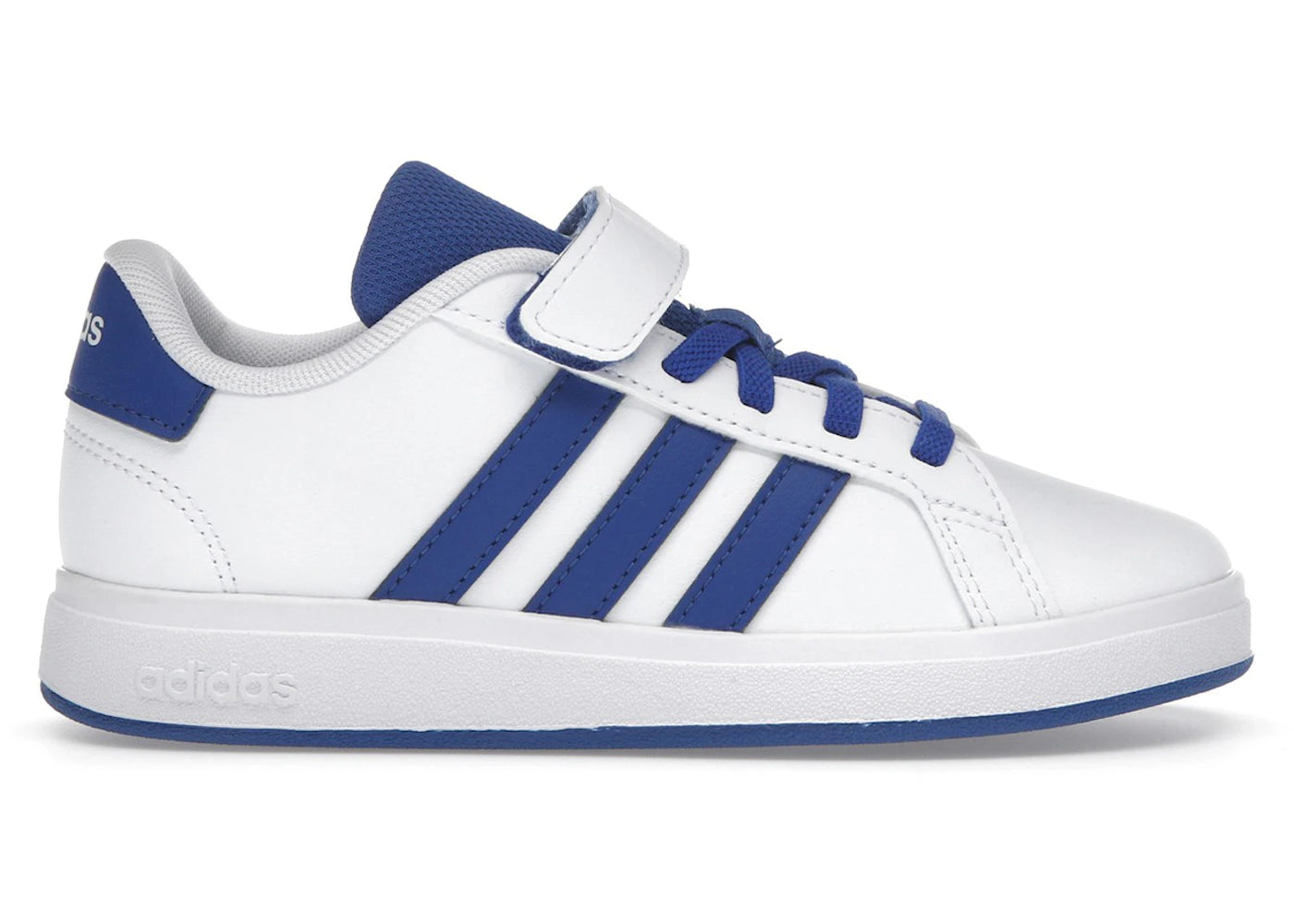 adidas Grand Court 2.0 Cloud White Royal Blue Core Black (PS)