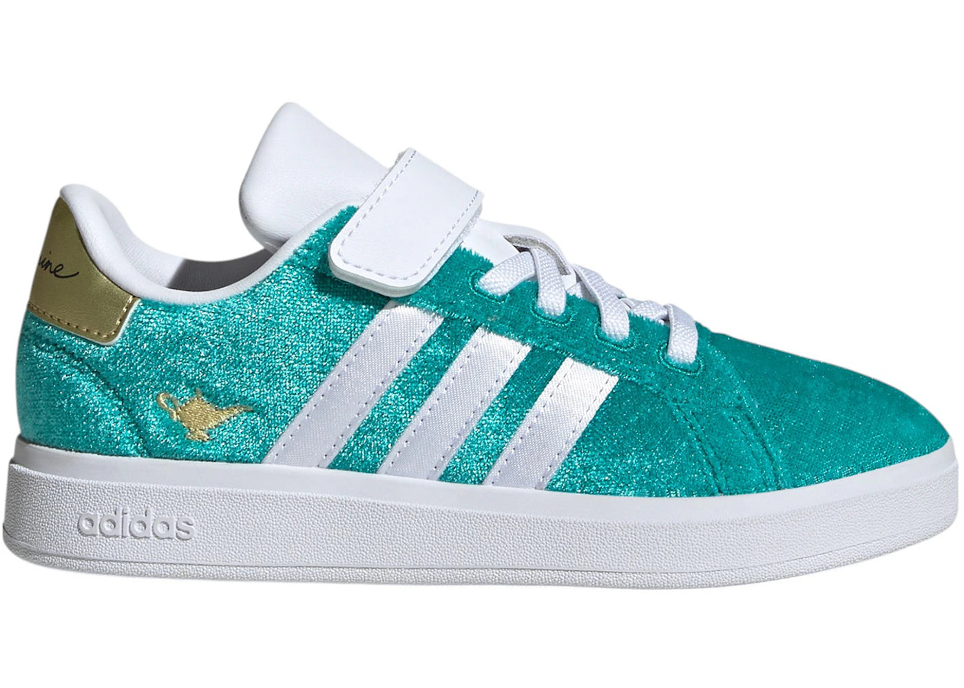 adidas Grand Court 2.0 Disney Jasmine Pure Teal (PS)