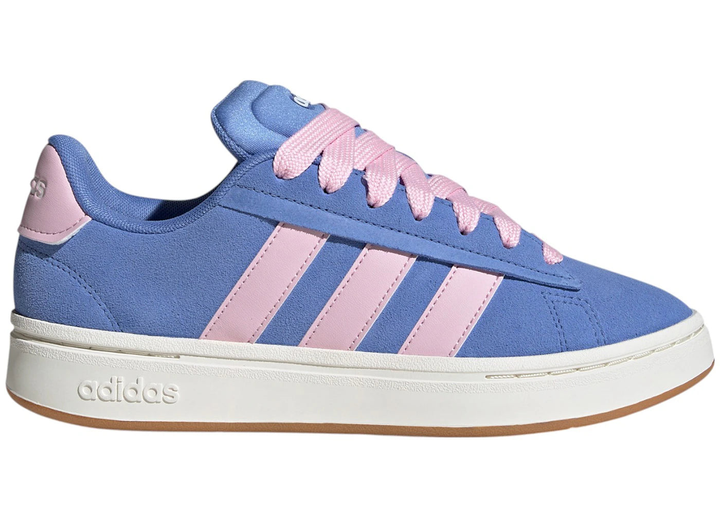 adidas Grand Court Alpha Blue Fusion Clear Pink Gum (Women's)