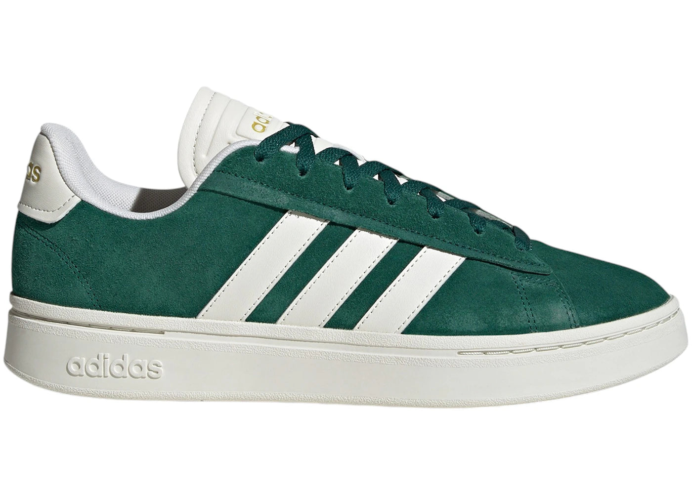 adidas Grand Court Alpha Collegiate Green Off White Gold Metallic