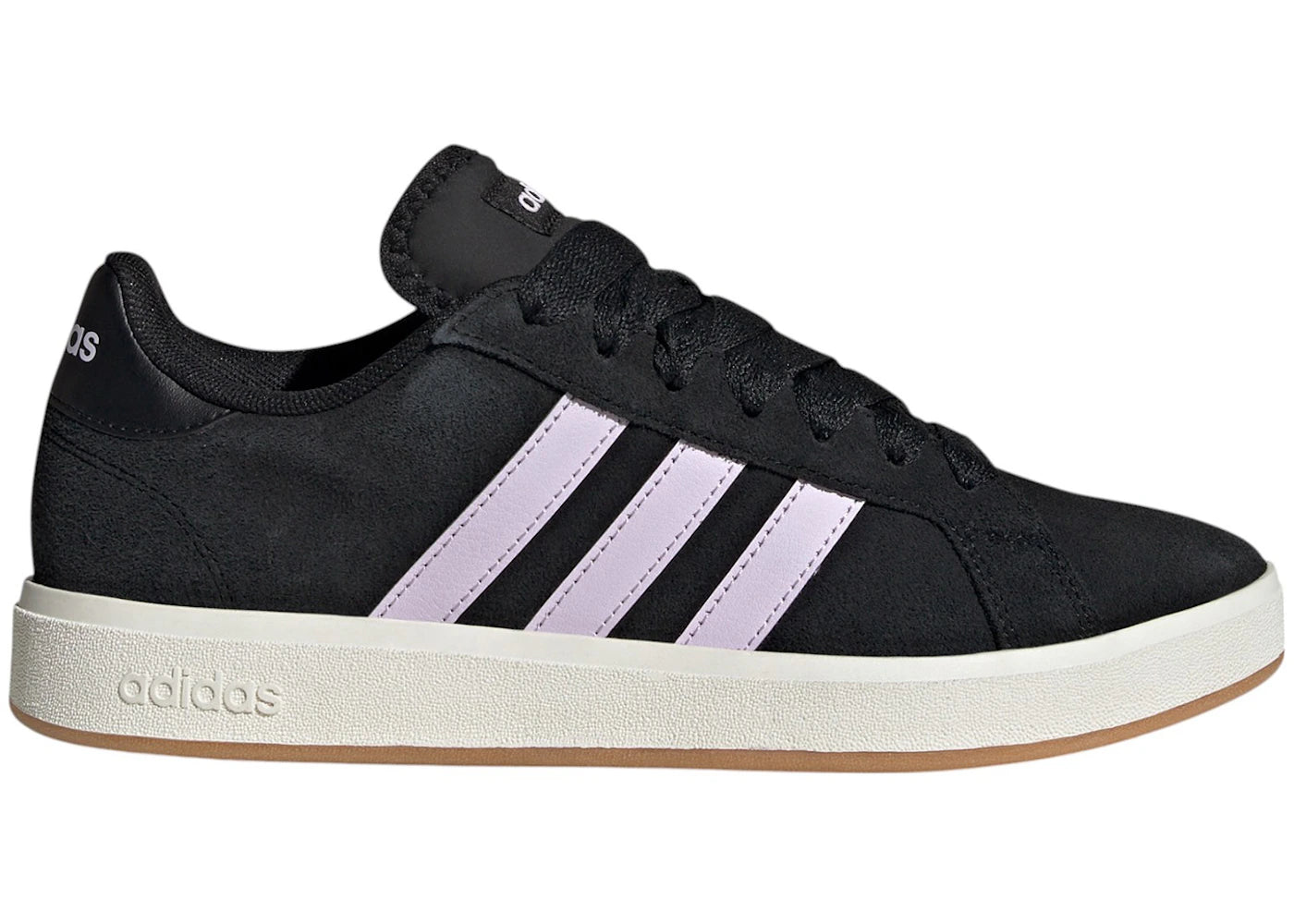 adidas Grand Court Base 00s Core Black Ice Lavender Off White (Women's)