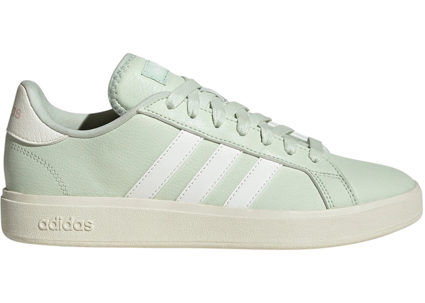 adidas Grand Court Base Linen Green White (Women's)