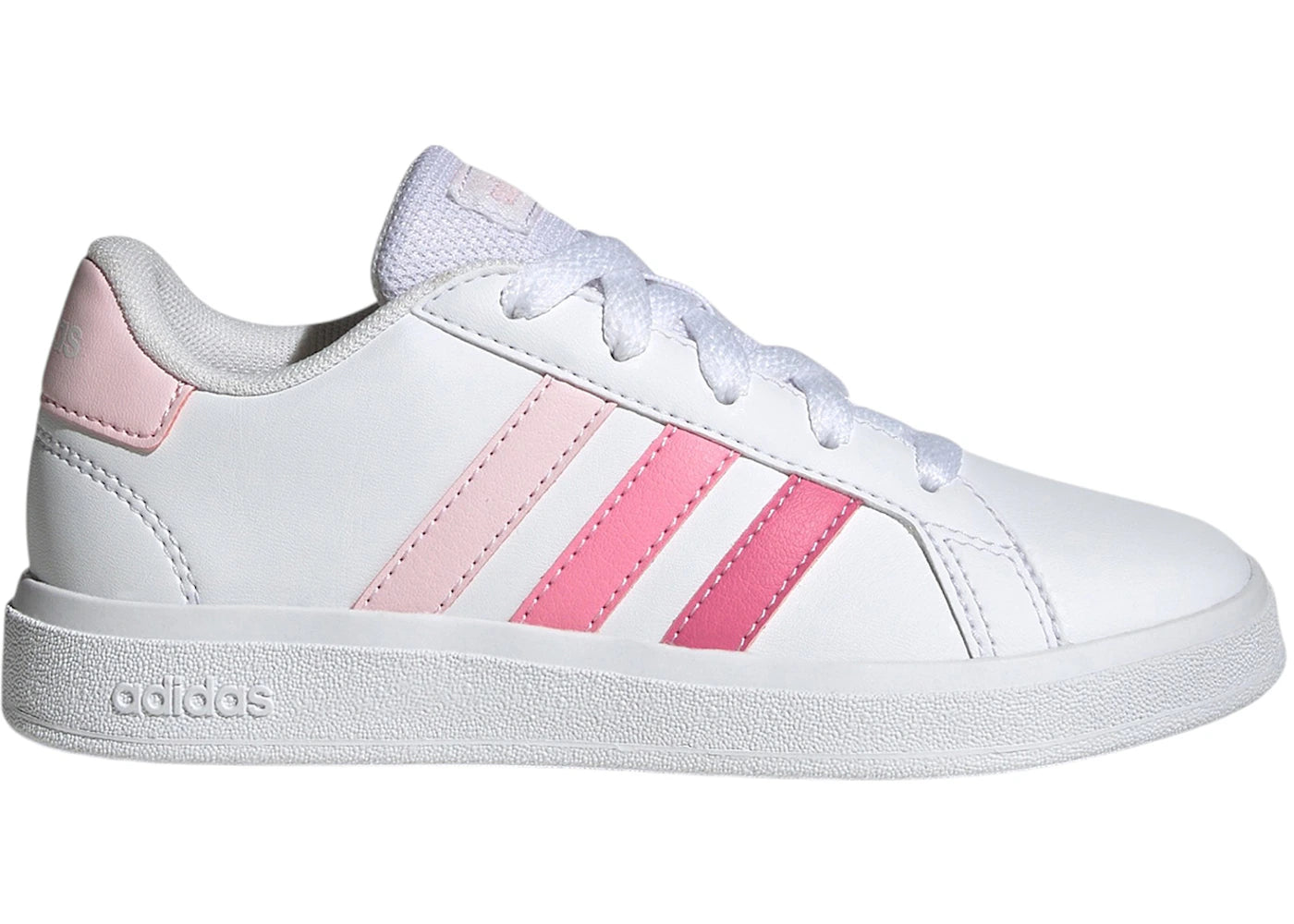 adidas Grand Court Clear Pink Bliss Pink Pink Fusion (GS)