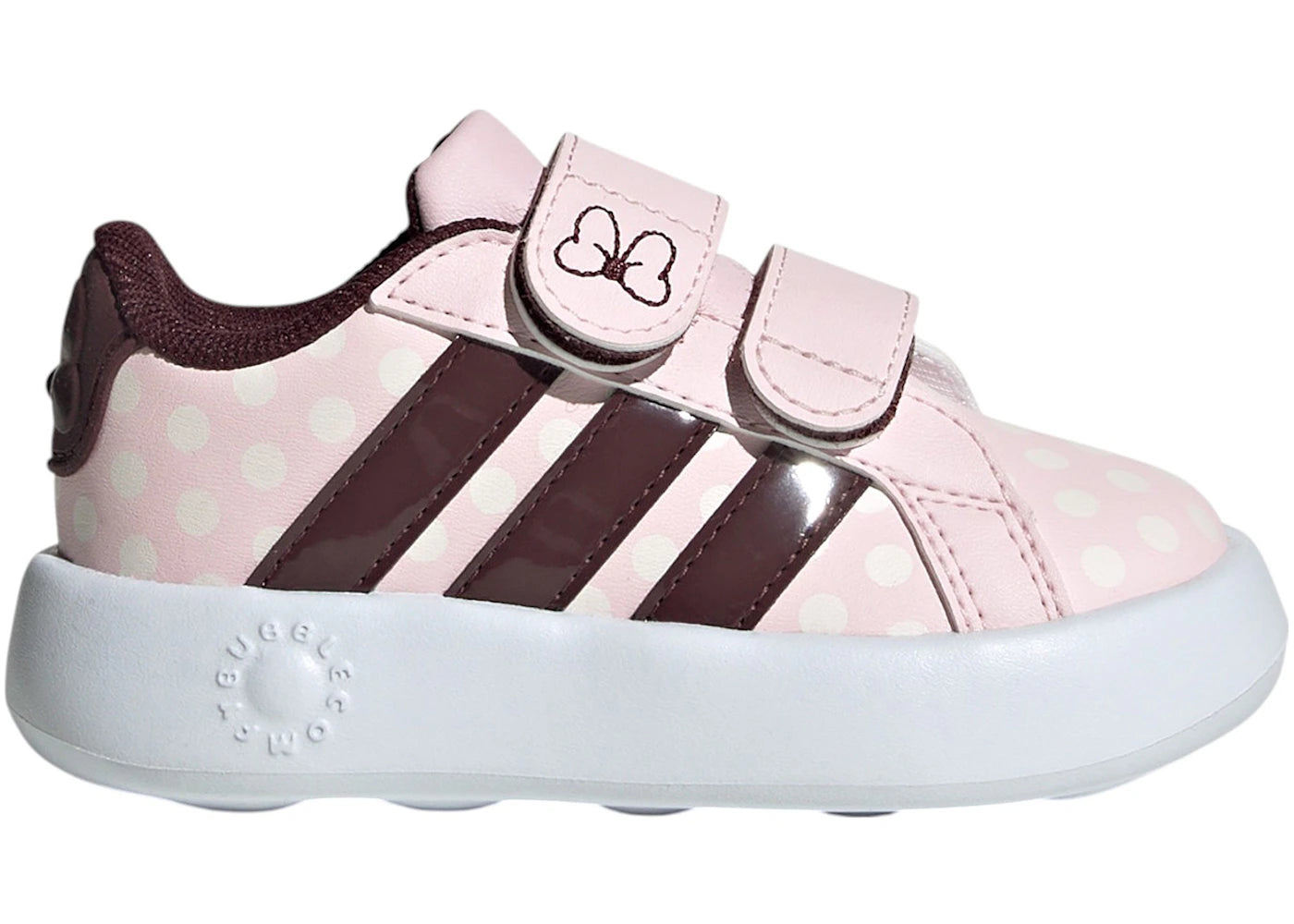 adidas Grand Court Disney Minnie Mouse Clear Pink Aurora Ruby Chalk White (TD)