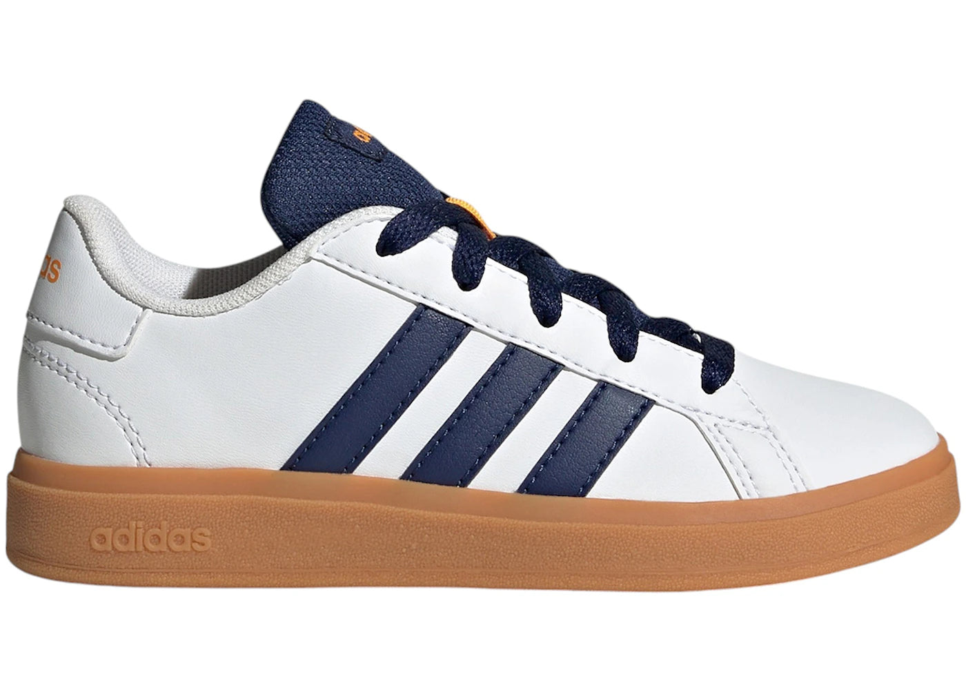 adidas Grand Court Lifestyle Cloud White Dark Blue Gum (GS)