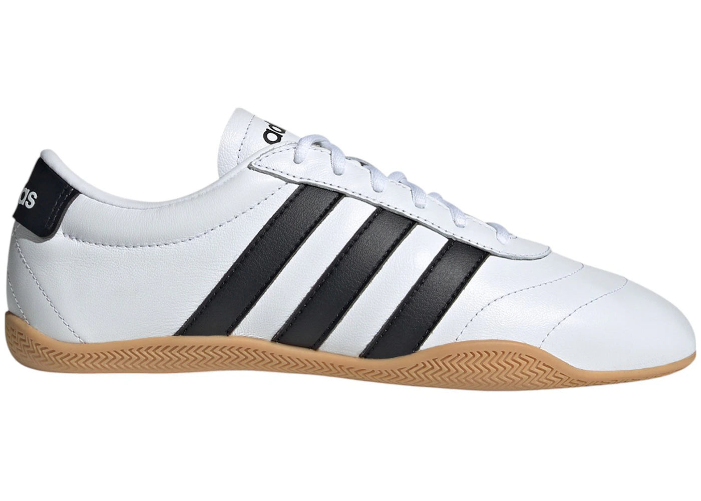 adidas Grand Court Lo Cloud White Core Black Gum (Women's)