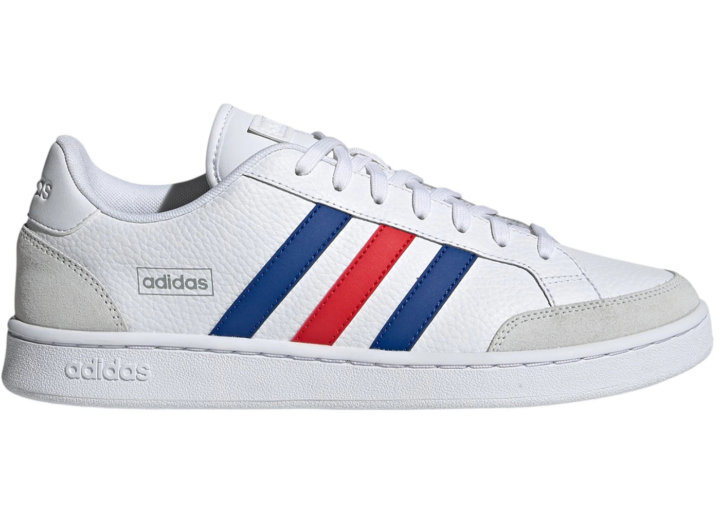 adidas Grand Court SE Cloud White Royal Blue Vivid Red