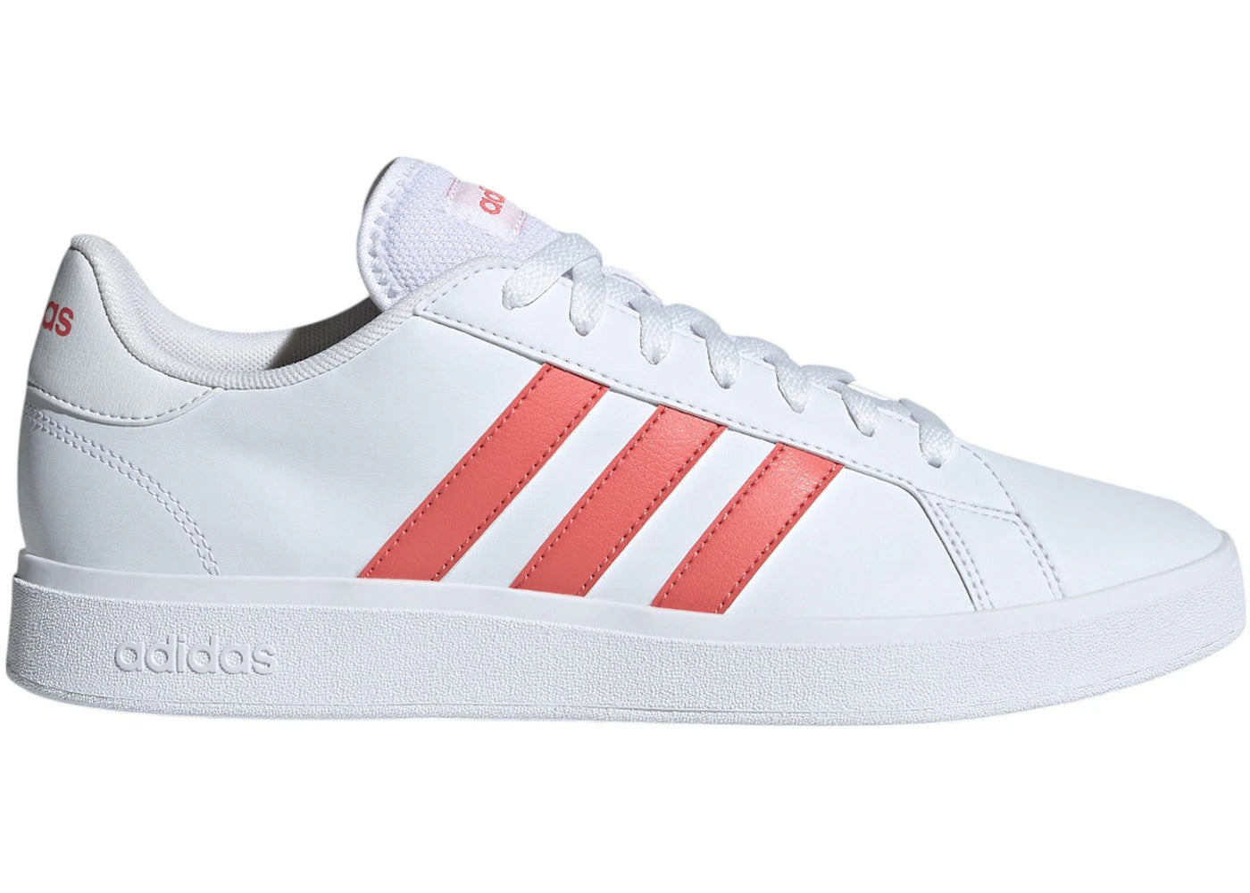 adidas Grand Court TD Cloud White Preloved Scarlet
