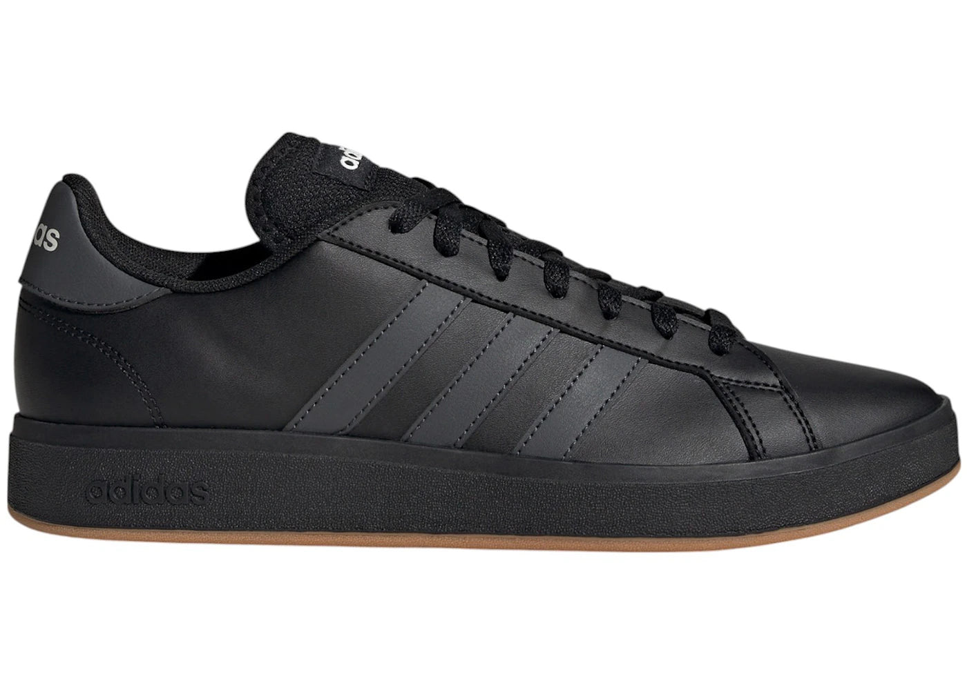 adidas Grand Court TD Core Black Carbon Alumina