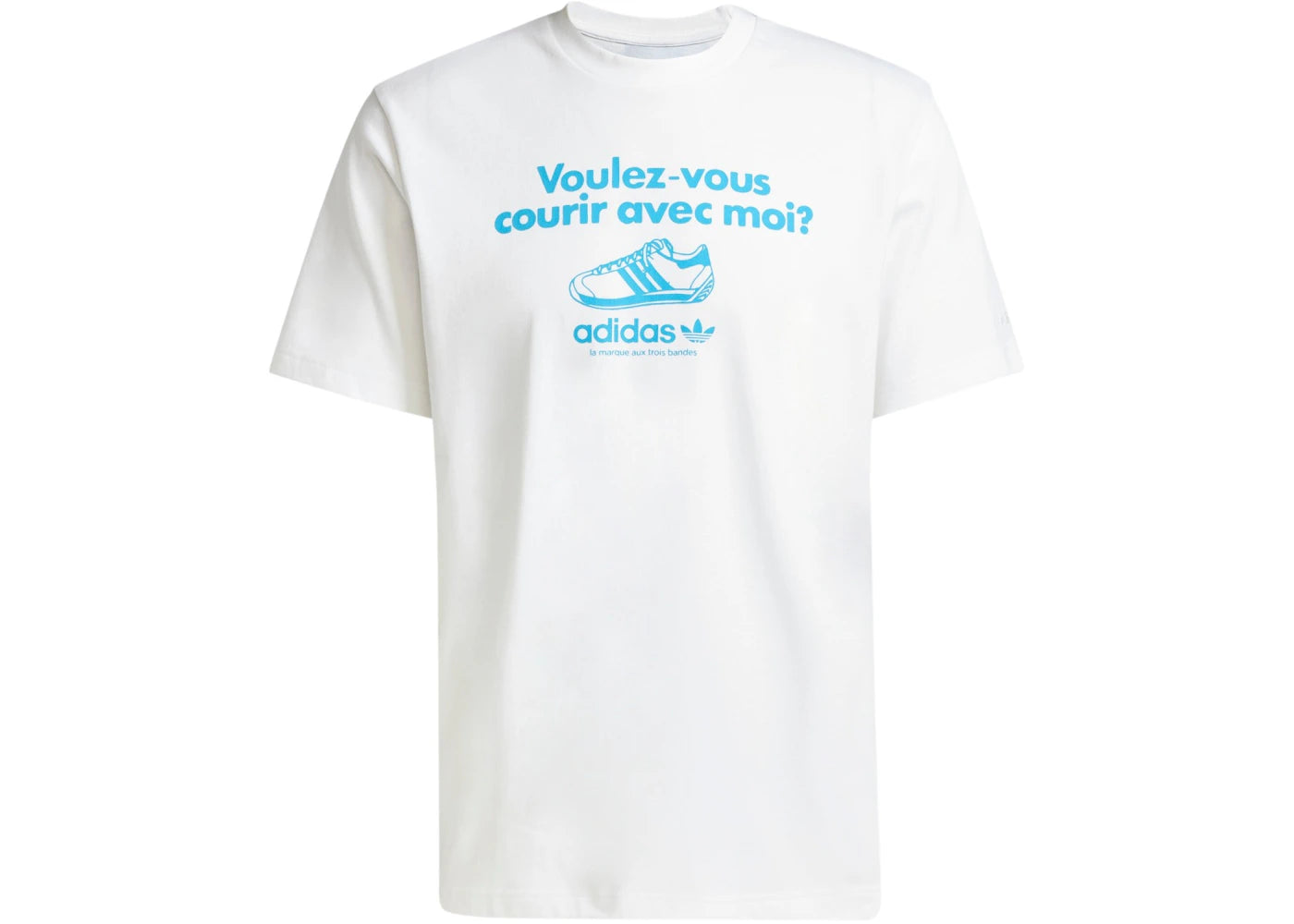 adidas Graphic Tee White