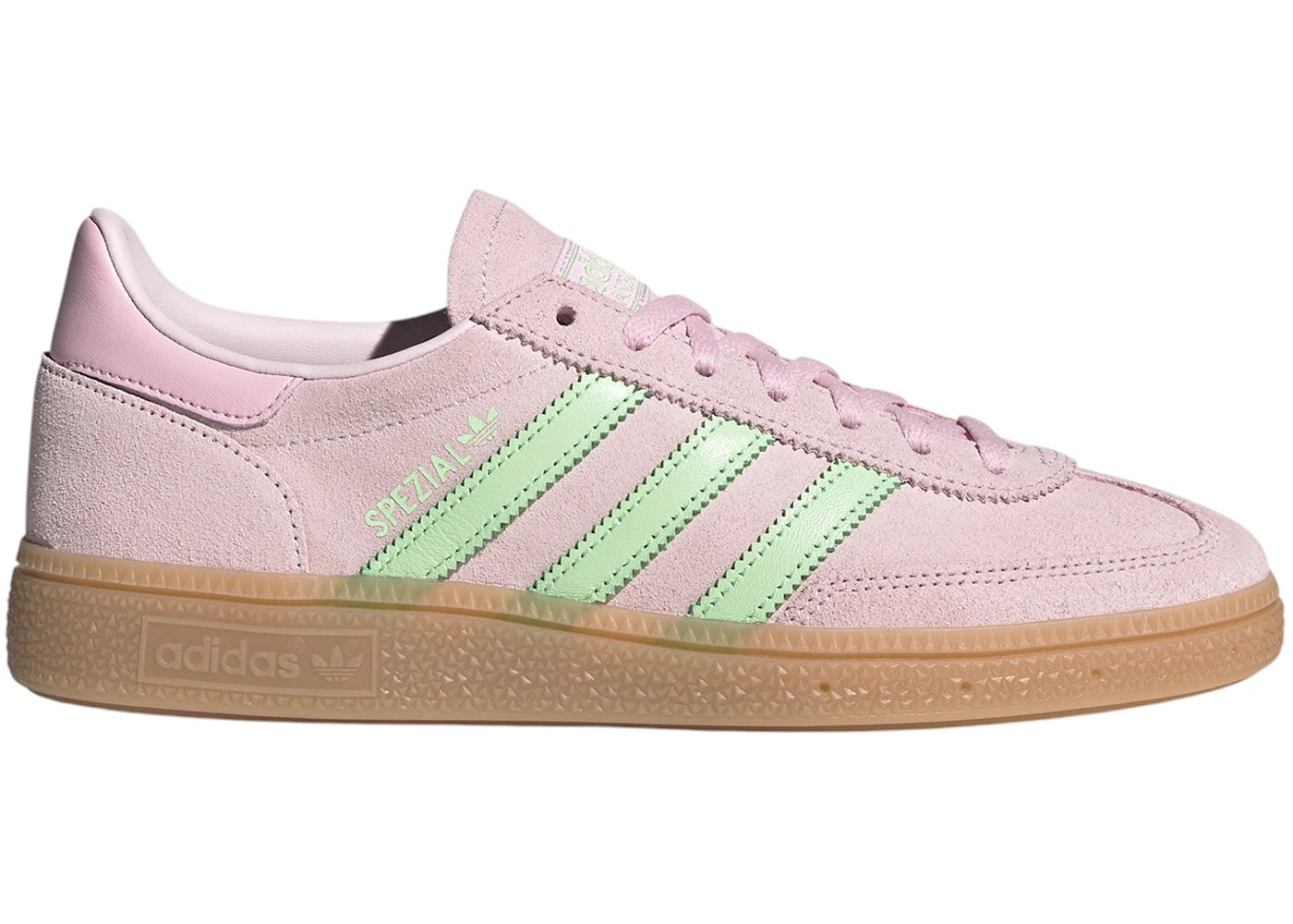 adidas Handball Spezial Almost Pink Green Spark (Women's)