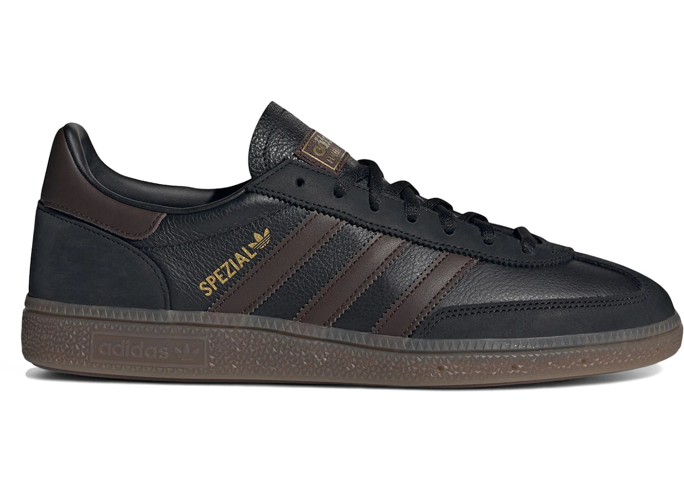 adidas Handball Spezial Black Dark Brown Gum