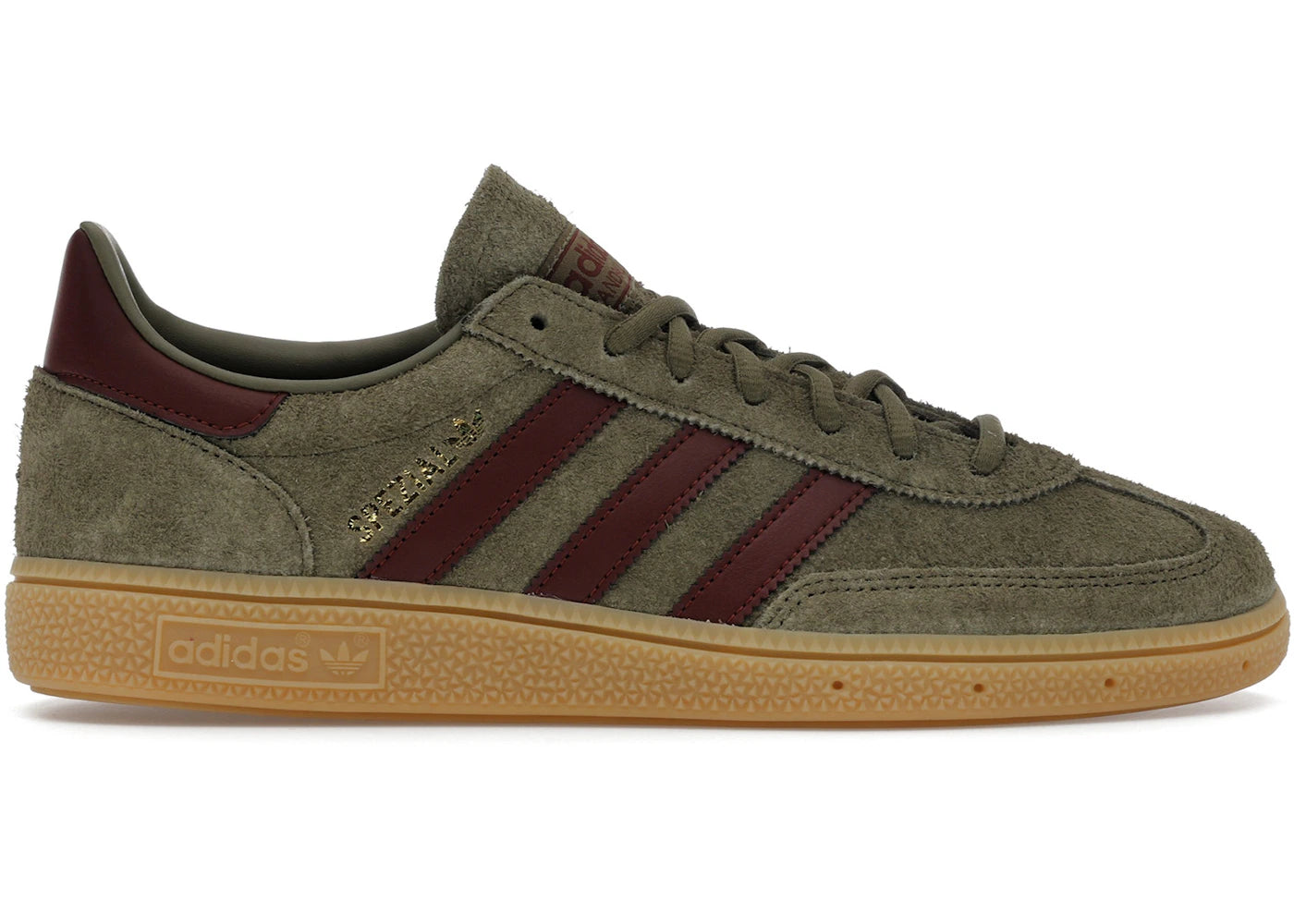 adidas Handball Spezial Focus Olive Fox Brown Gum