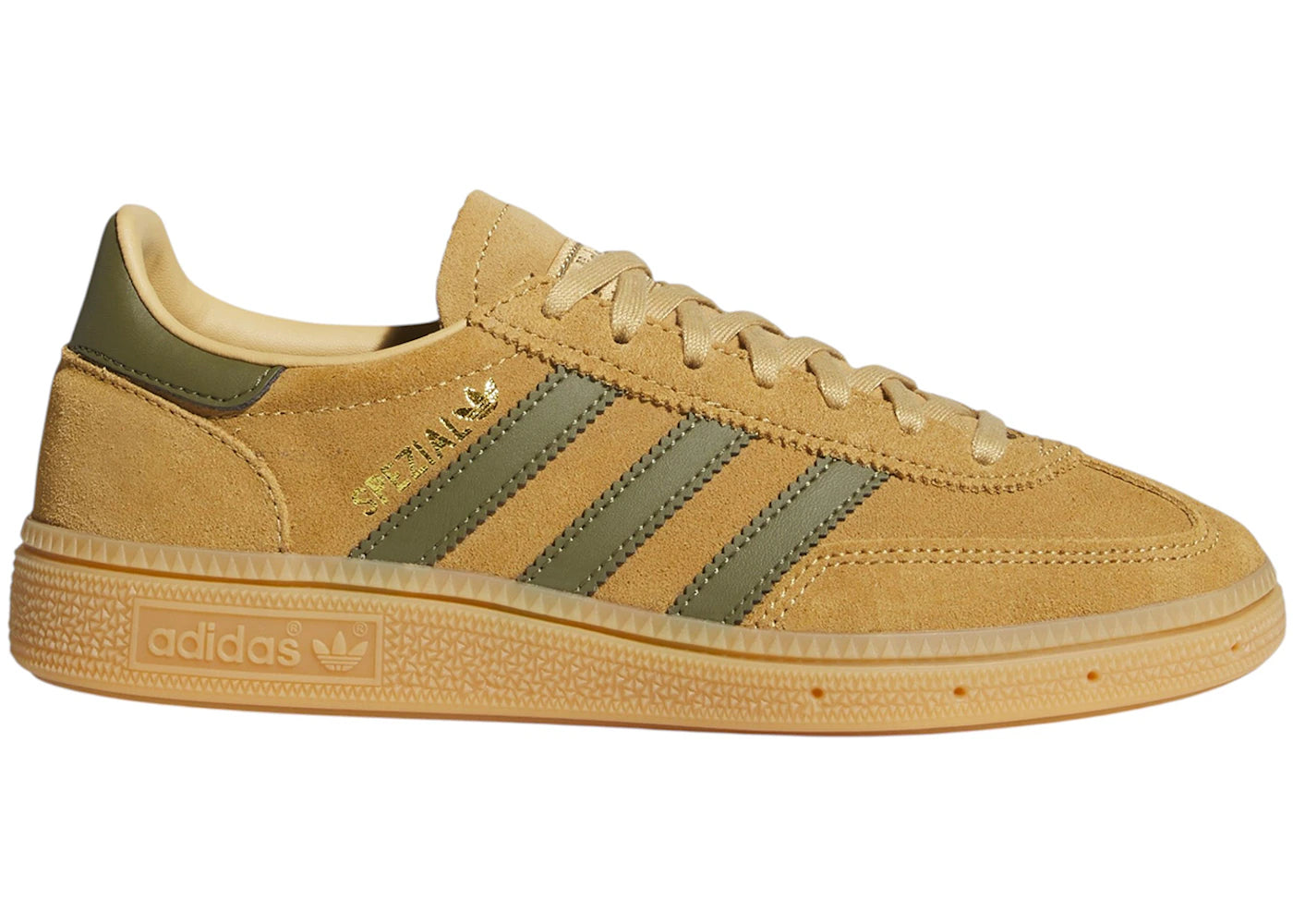 adidas Handball Spezial Golden Beige Focus Olive (GS)