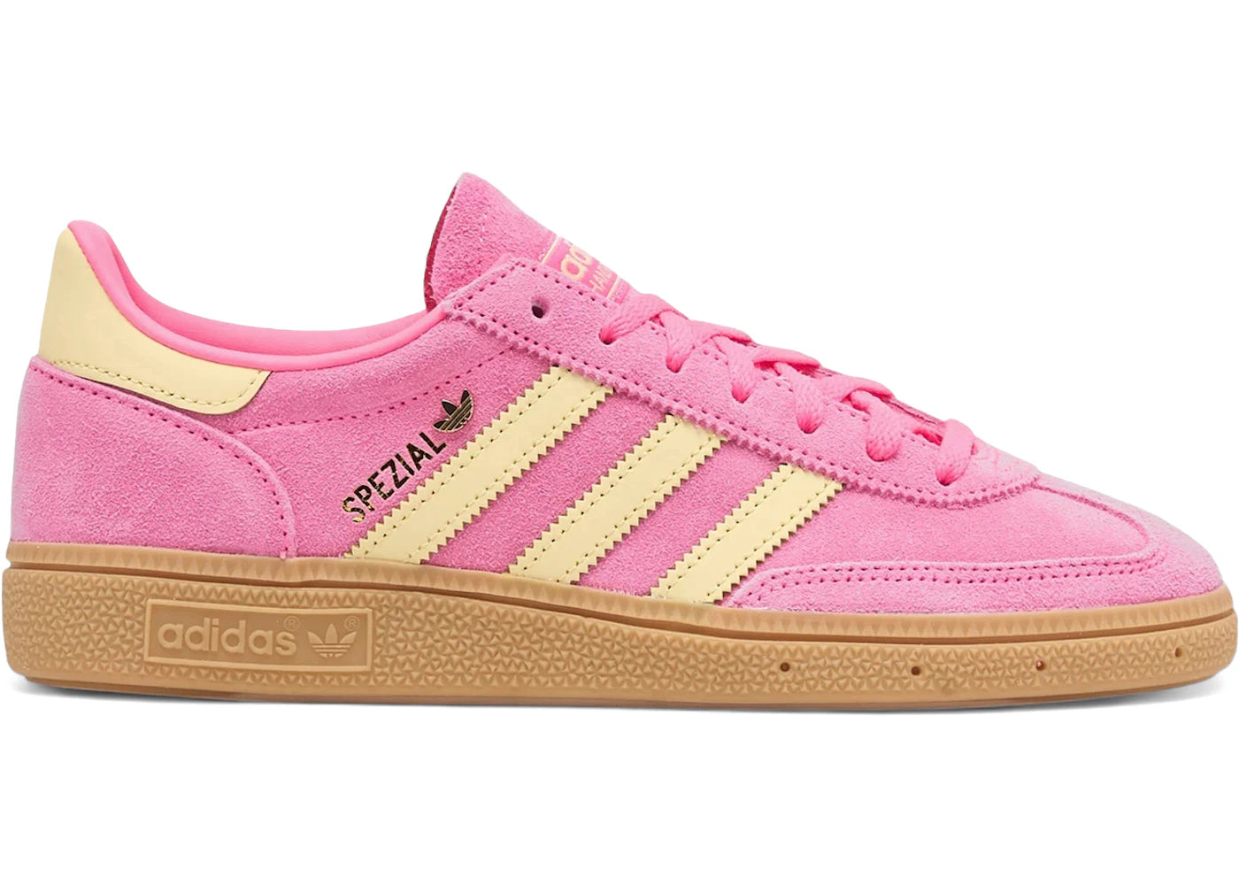 adidas Handball Spezial Lucid Pink Almost Yellow Gold (Women's)