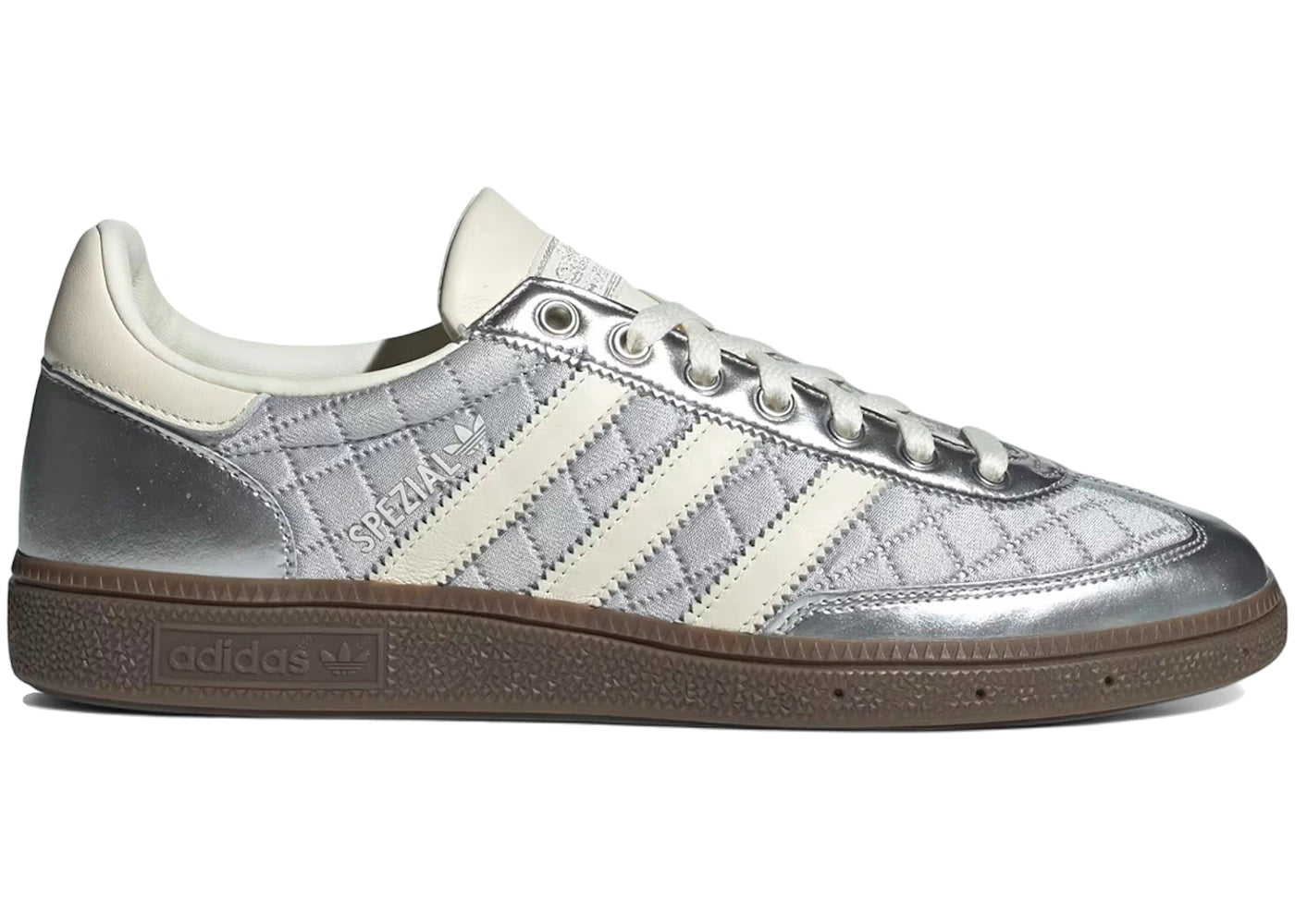 adidas Handball Spezial Silver Metallic Cream White Gum (Women's)