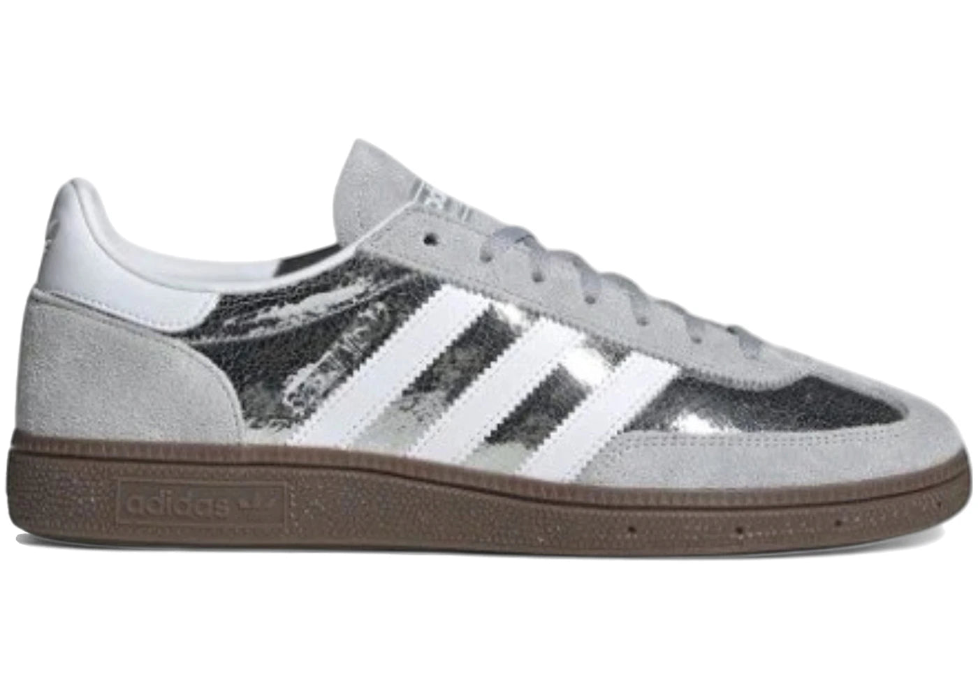 adidas Handball Spezial Silver White Cracked
