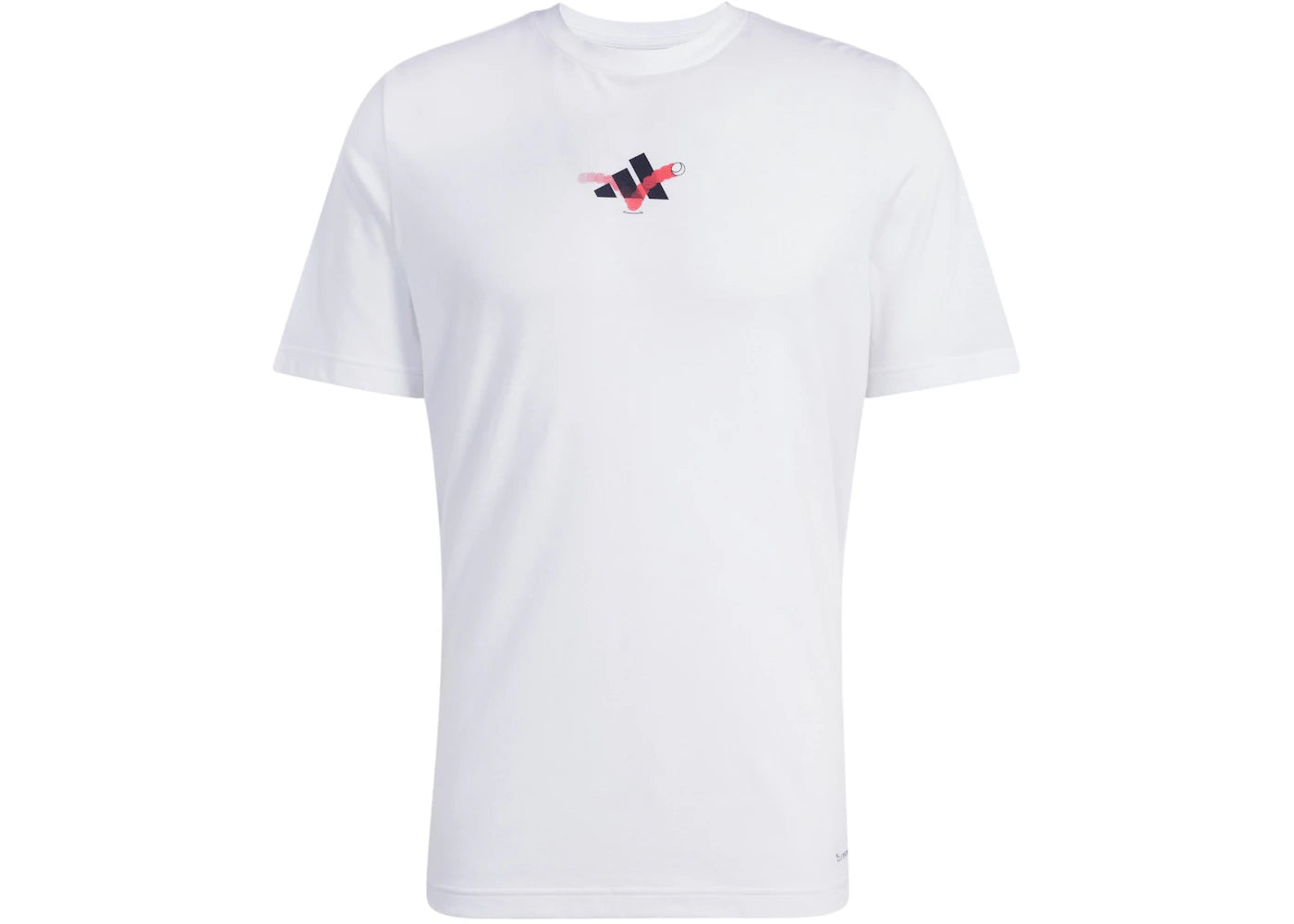 adidas Happy 3 Balls Graphic Tee White