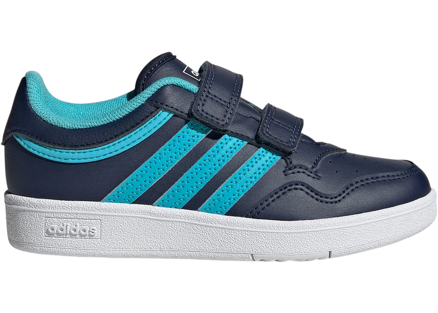 adidas Hoops 4.0 Night Indigo Lucid Cyan Cloud White (PS)