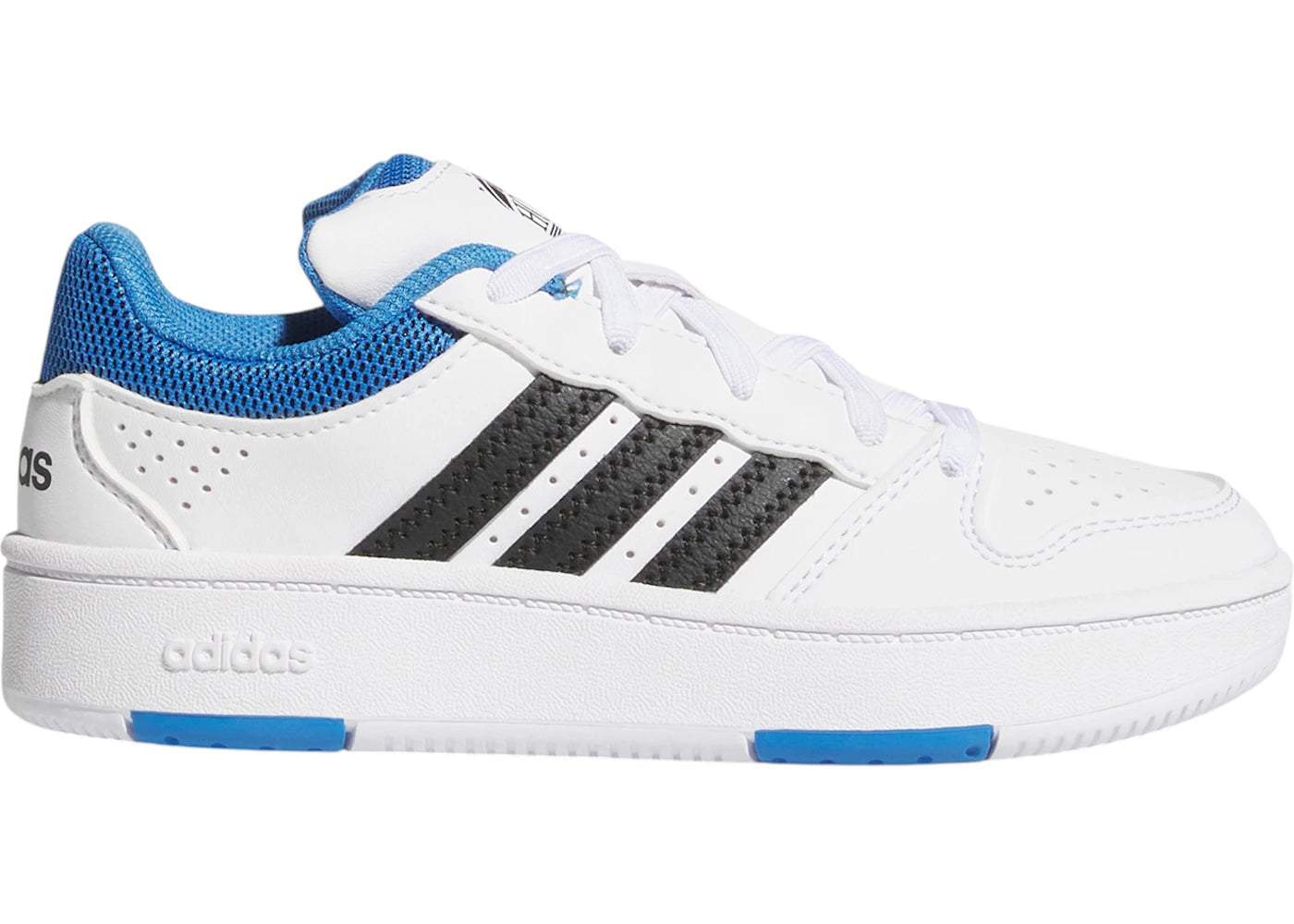 adidas Hoops Classic White Ray Blue Black (PS)