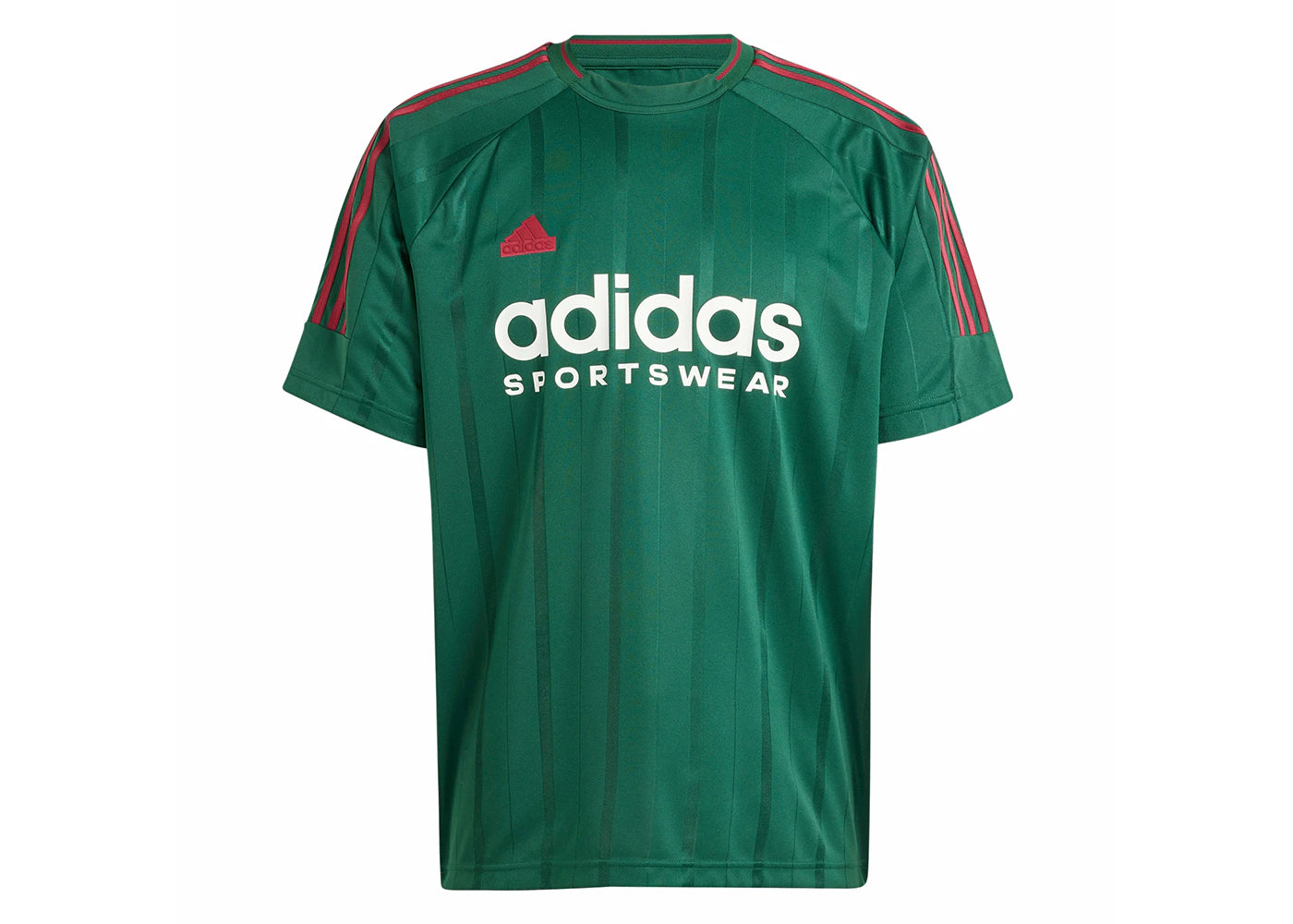 adidas House of Tiro Nations Pack Tee Dark Green/Collegiate Burgundy/Cloud White