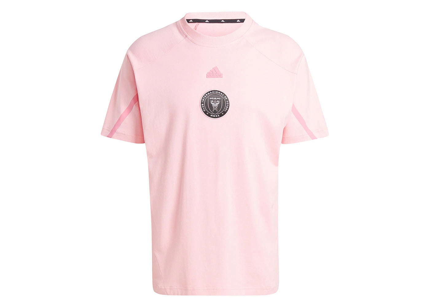 adidas Inter Miami CF Designed for Gameday Travel Tee Light Pink