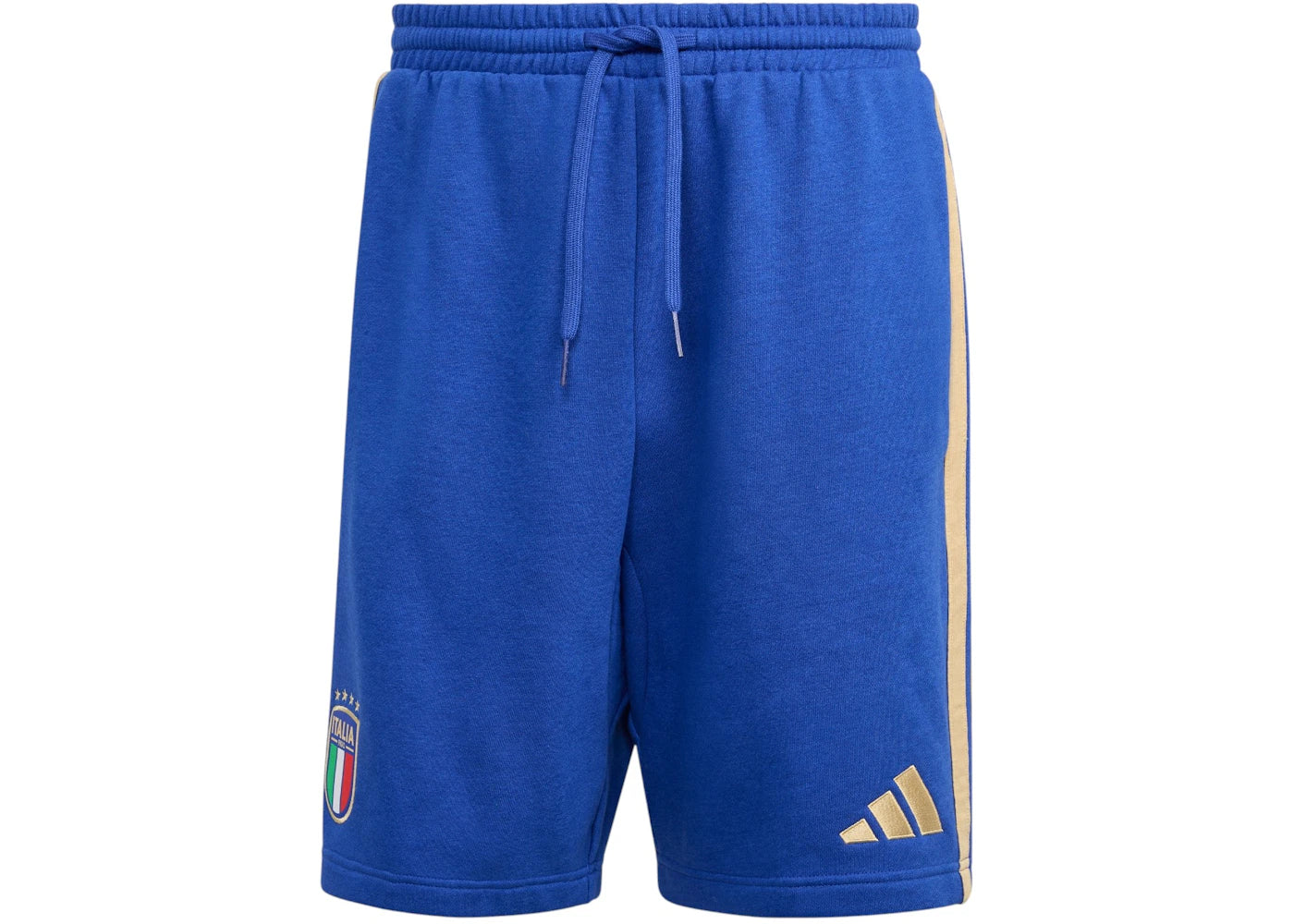 adidas Italy DNA Fleece Shorts Bold Blue