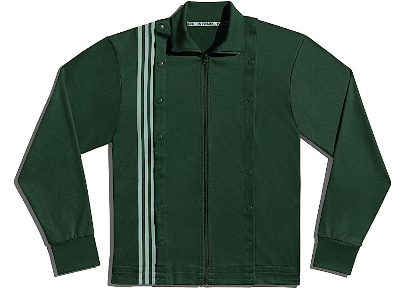 adidas Ivy Park 3-Stripes Track Jacket (Gender Neutral) Dark Green