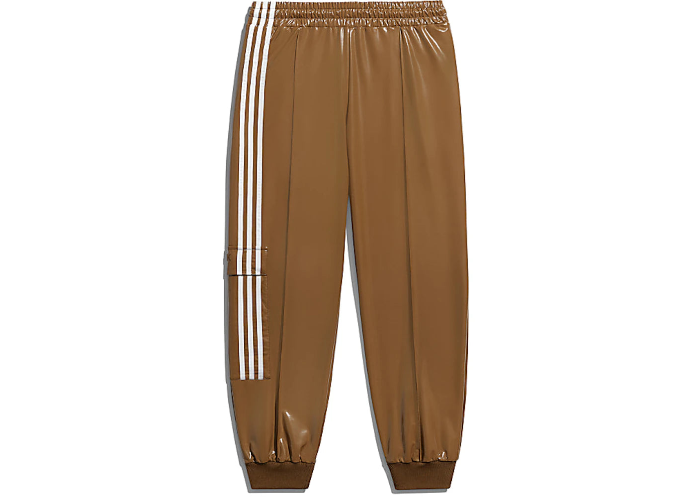 adidas Ivy Park Latex Track Pants (All Gender) Wild Brown