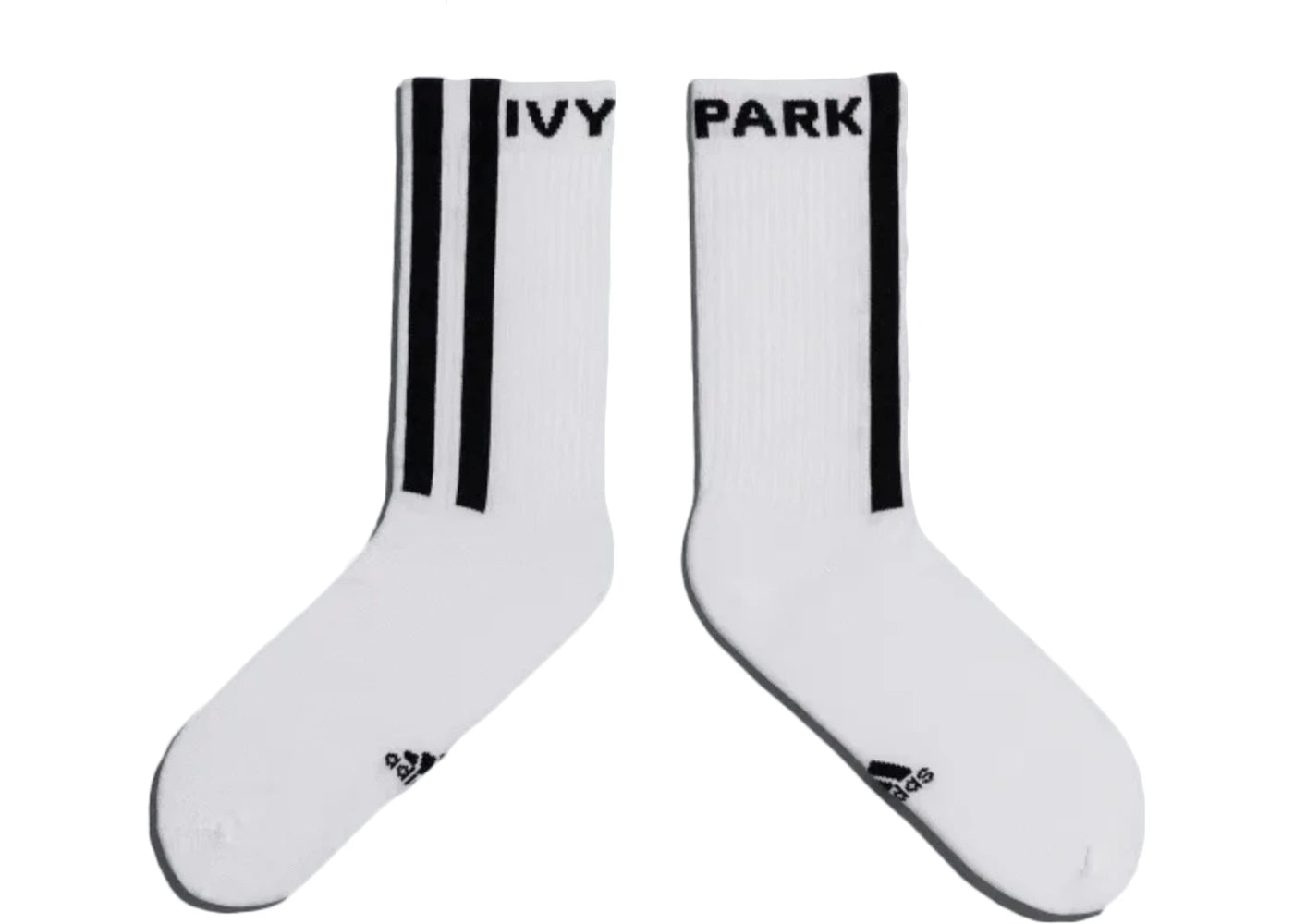 adidas Ivy Park Logo Socks (3 Pair) White/Black/Black
