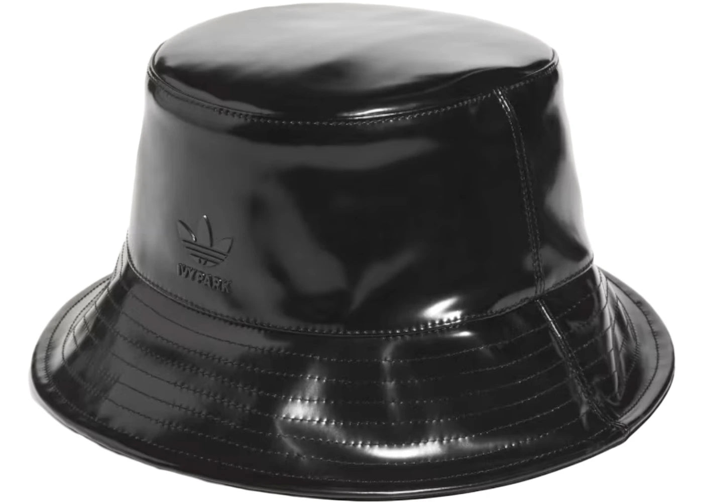 adidas Ivy Park Reversible Latex Bucket Hat Black