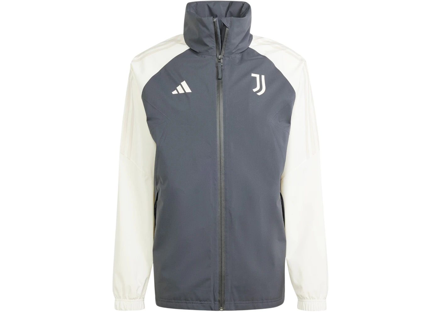 adidas Juventus Condivo 22 Rain Jacket Carbon Cream White