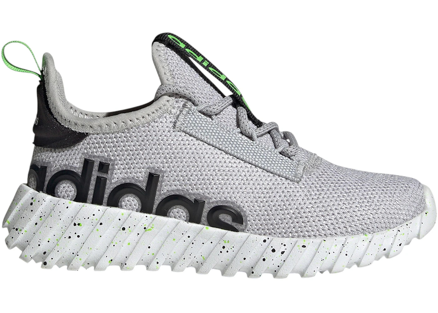 adidas Kaptir 3.0 Grey Two Lucid Lime Core Black (GS)