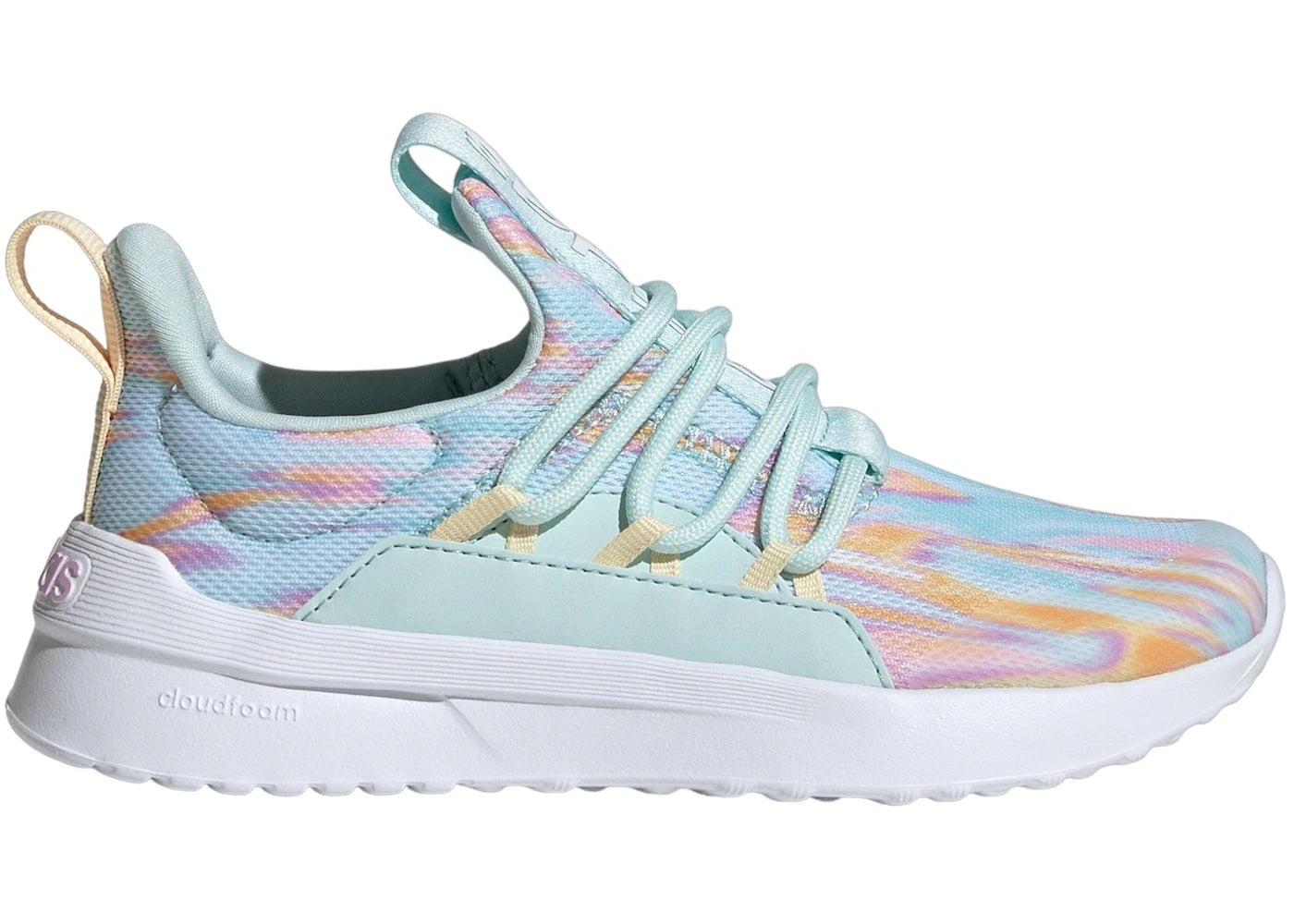 adidas Lite Racer Adapt 5 Halo Mint Orange Tint Bliss Lilac (GS)