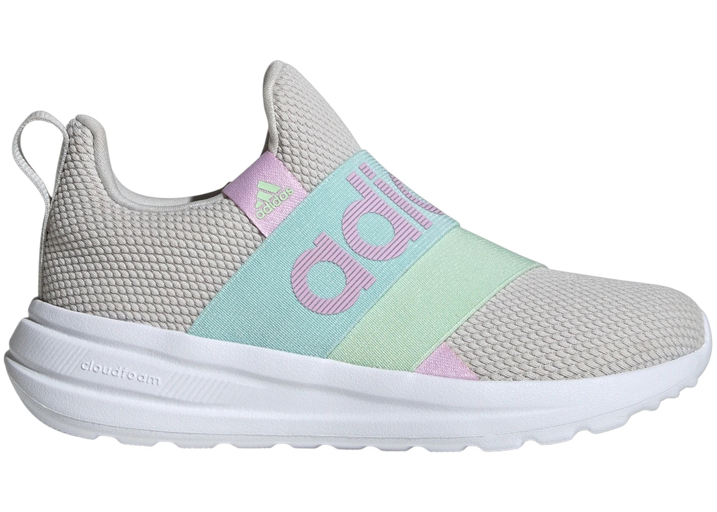 adidas Lite Racer Adapt 6.0 Grey Bliss Lilac Semi Flash Aqua (GS)