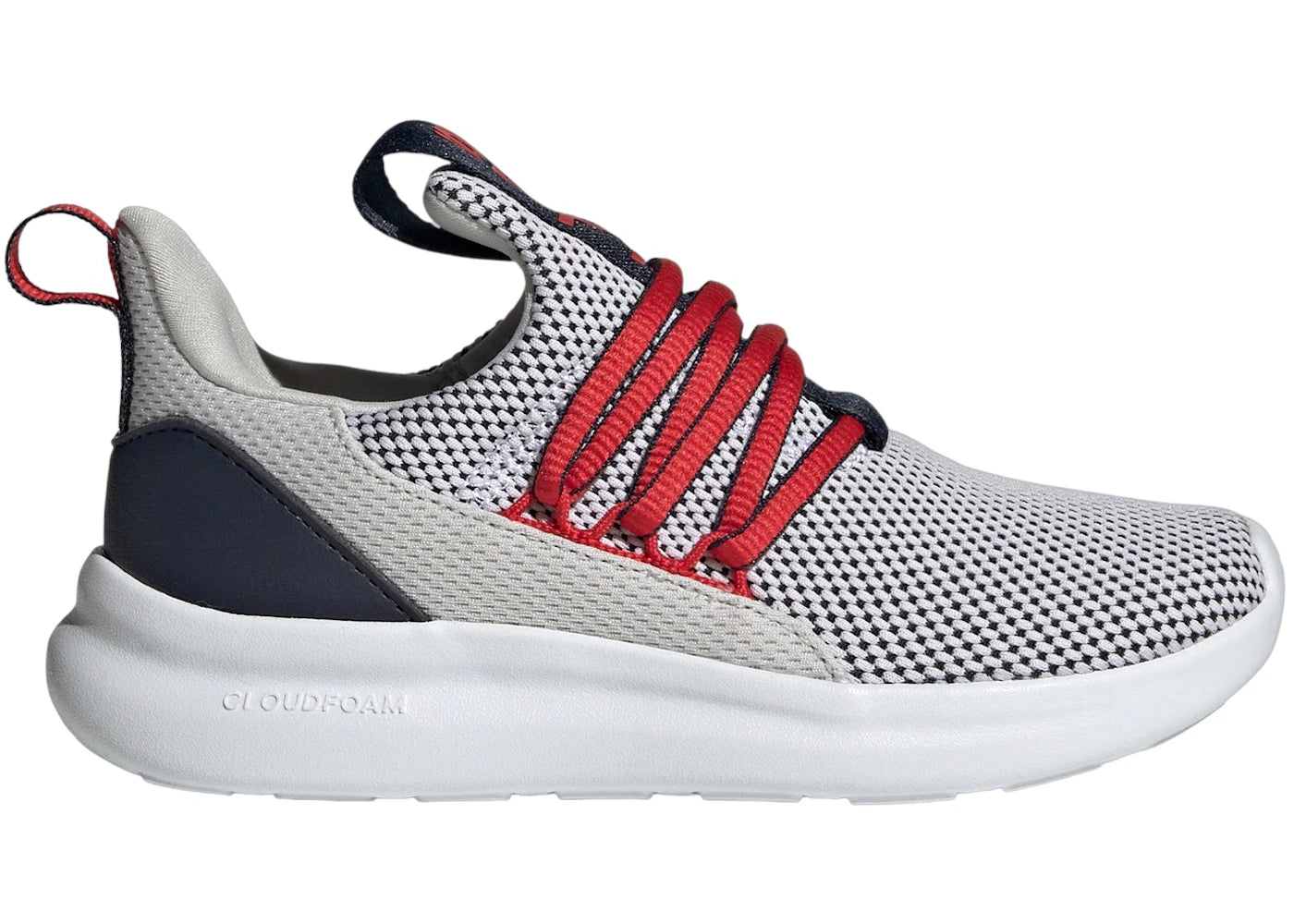 adidas Lite Racer Adapt 7.0 Cloud White Better Scarlet Legend Ink (GS)