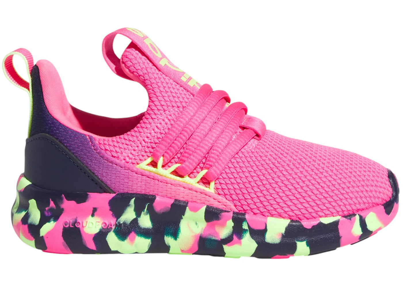 adidas Lite Racer Adapt 7.0 Lucid Pink Hi-Res Yellow Dark Blue (GS)