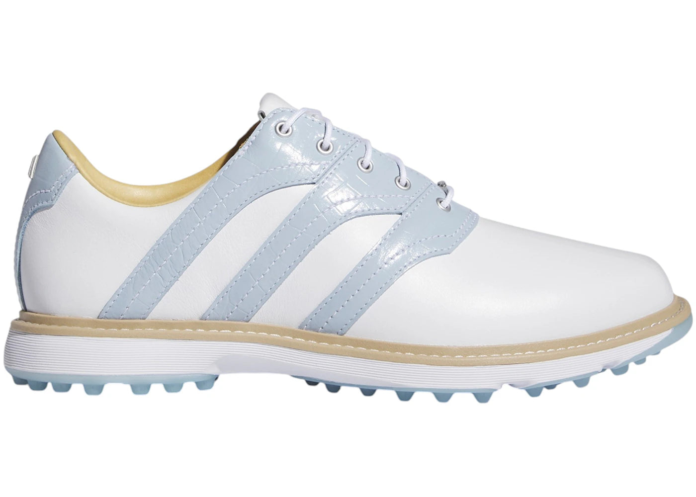 adidas MC Z-Traxion Spikeless Golf Cloud White Wonder Blue Savanna