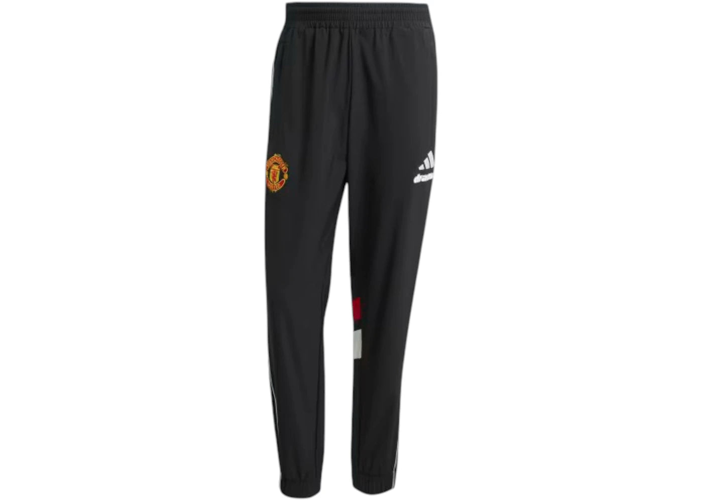 adidas Manchester United x Drama Call Tracksuit Pants Black/Red/White